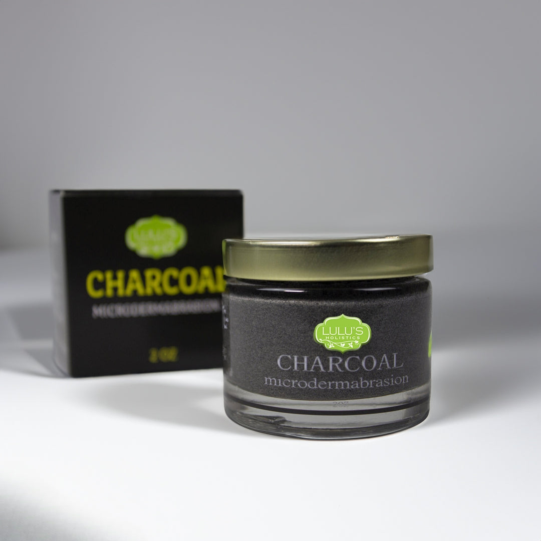 Charcoal Microdermabrasion Facial Scrub - Lulu's Holistics