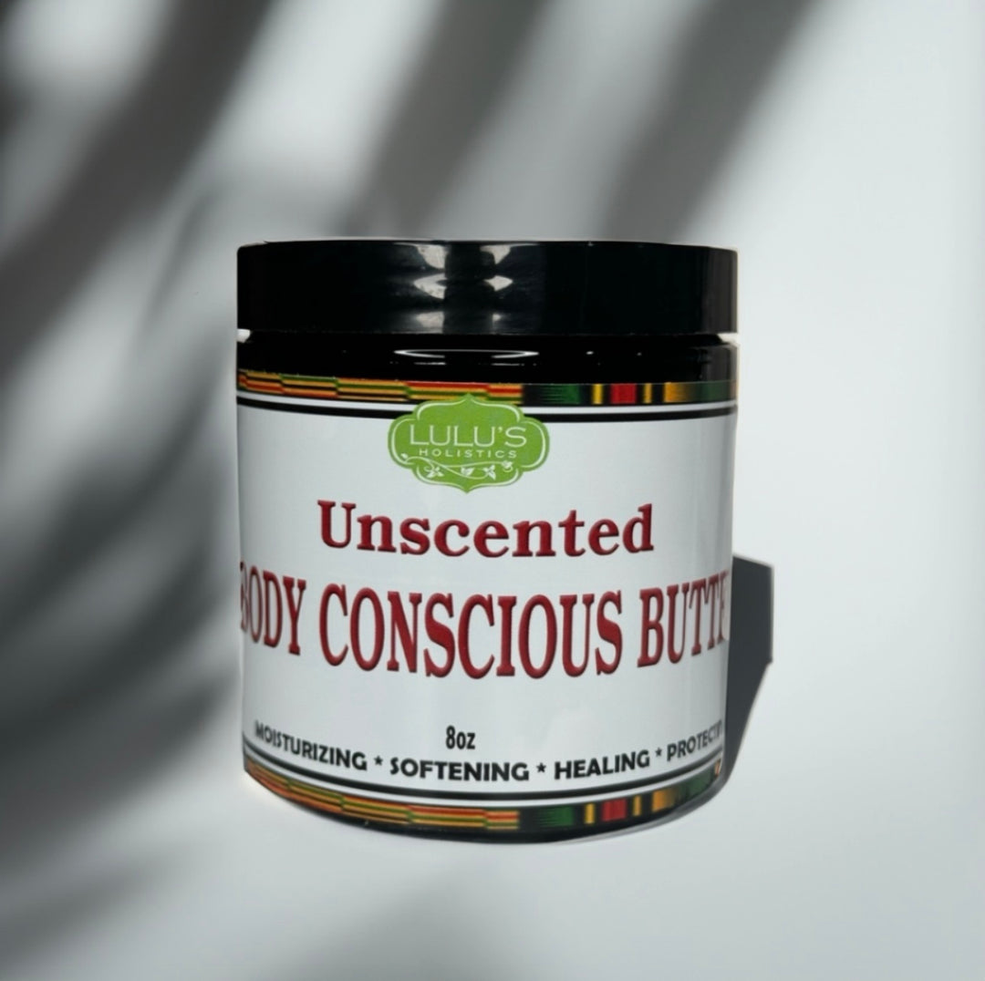 Unrefined Unscented Body Conscious Butter | Lulu's Holistics