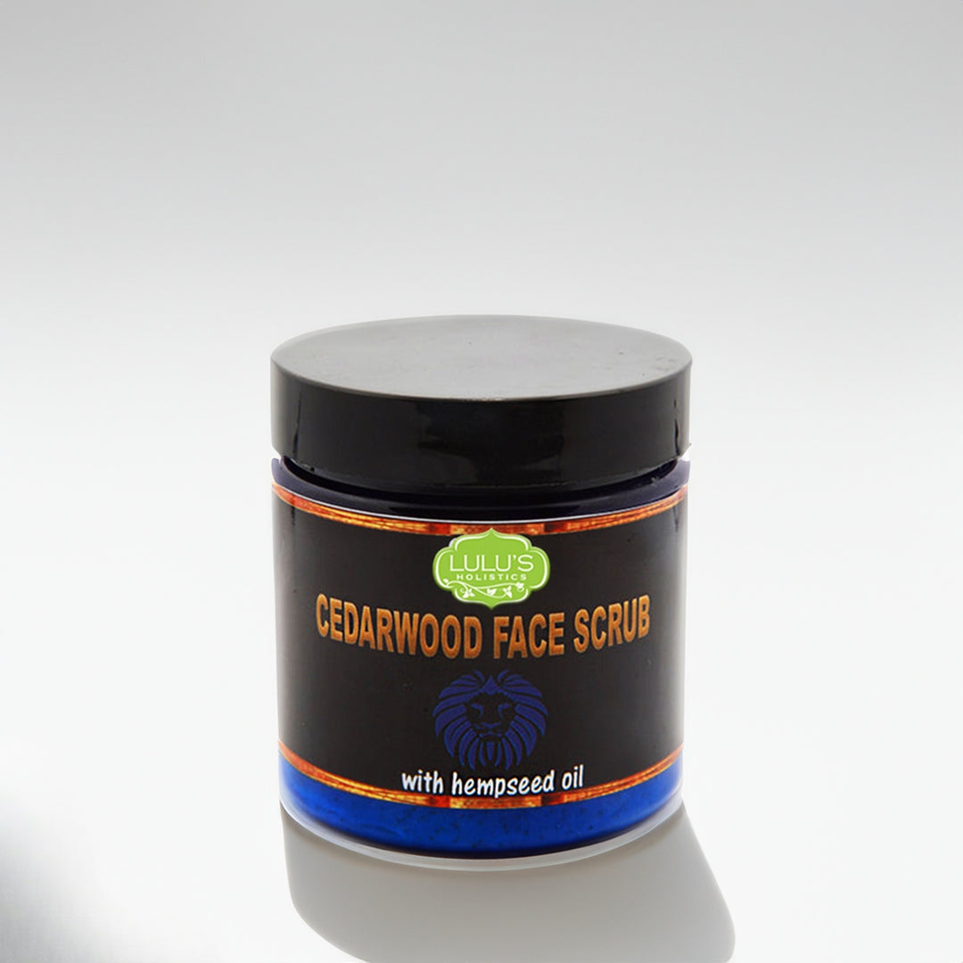 Cedar-Wood Face Scrub - Lulu's Holistics