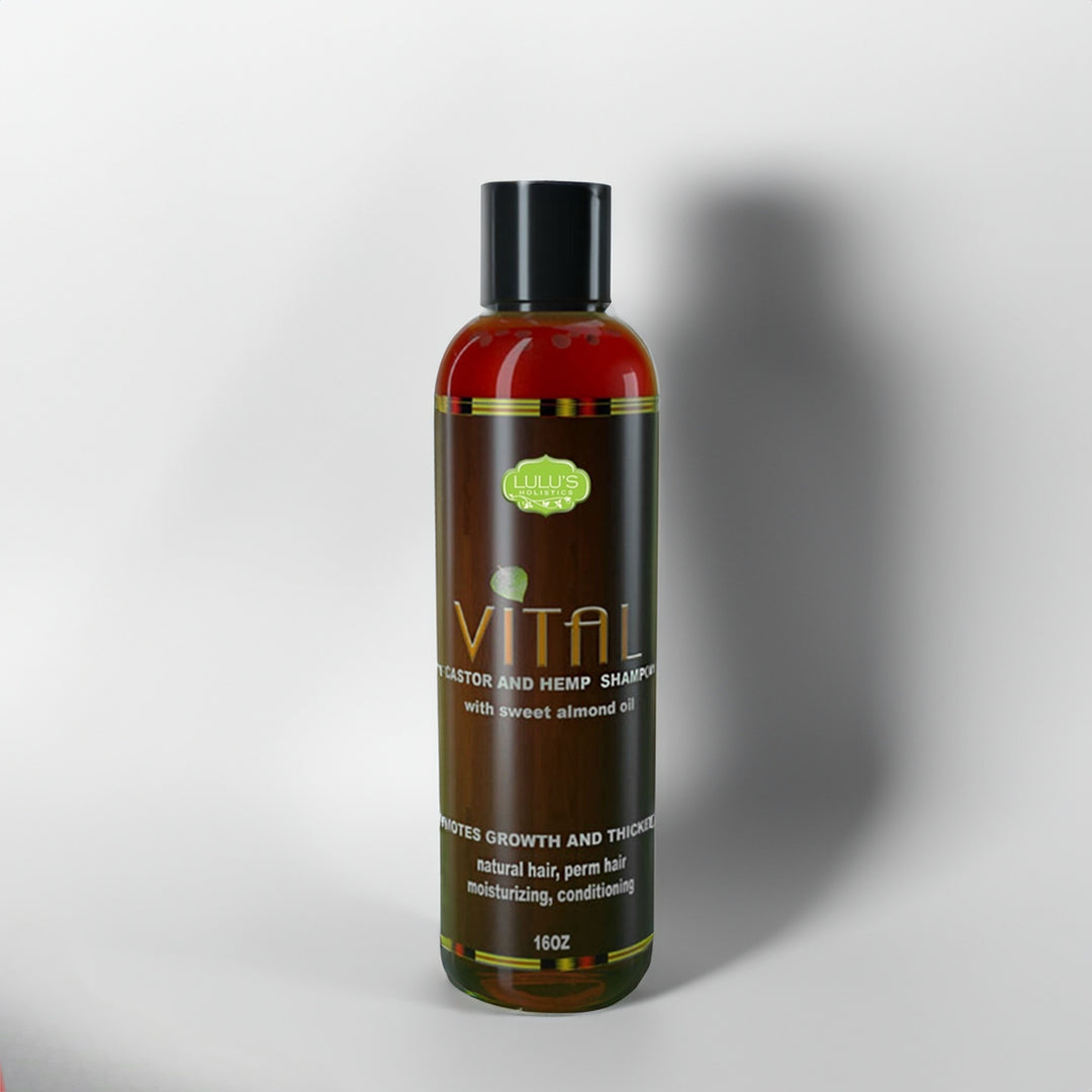 Vital Castor & Hemp Shampoo | Lulu's Holistics