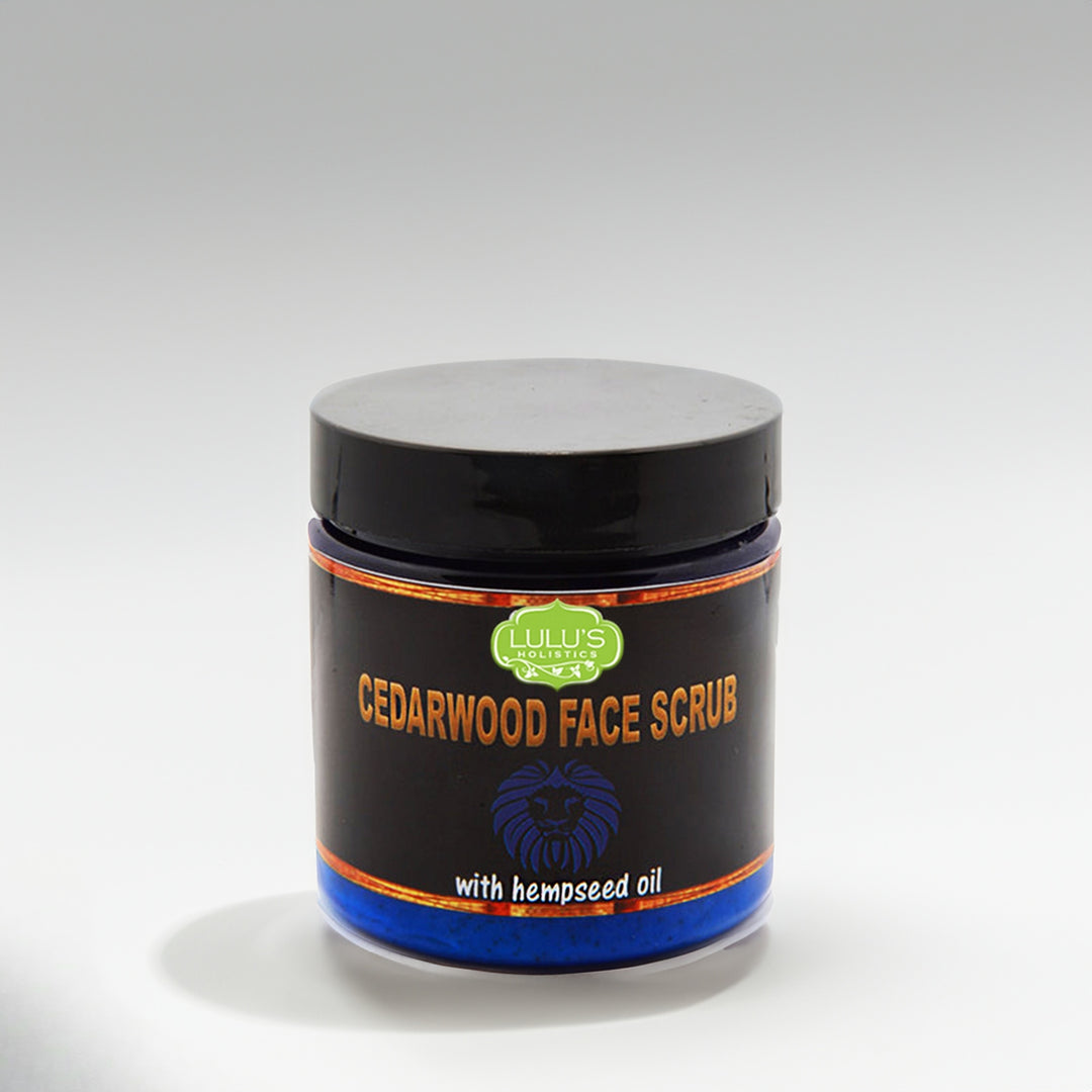 Cedar-Wood Face Scrub - Lulu's Holistics