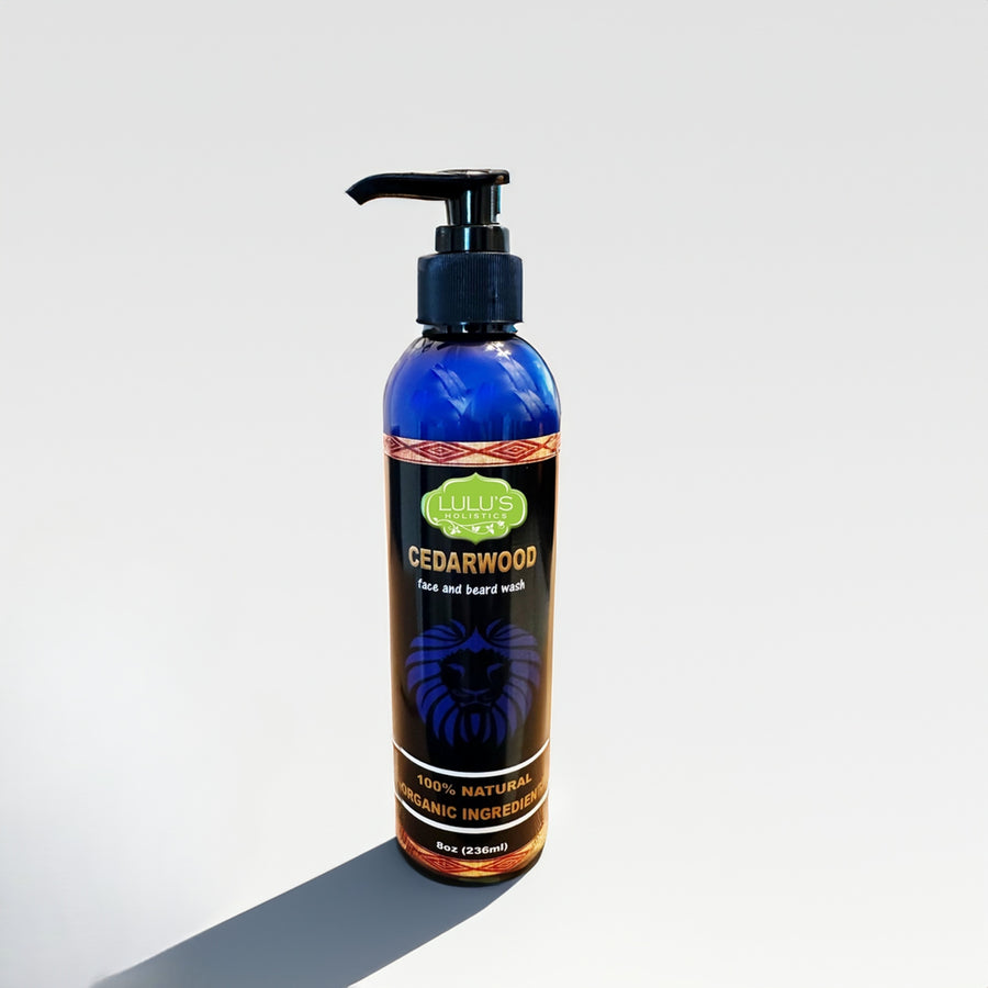 Cedar-Wood Face & Beard Wash - Lulu's Holistics