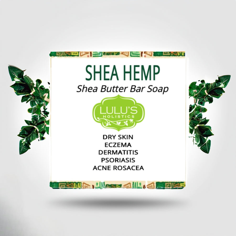 Hemp Shea Butter Bar Soap | Lulu's Holistics