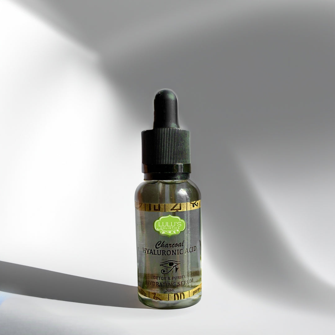 Charcoal Hyaluronic Acid Serum - Lulu's Holistics