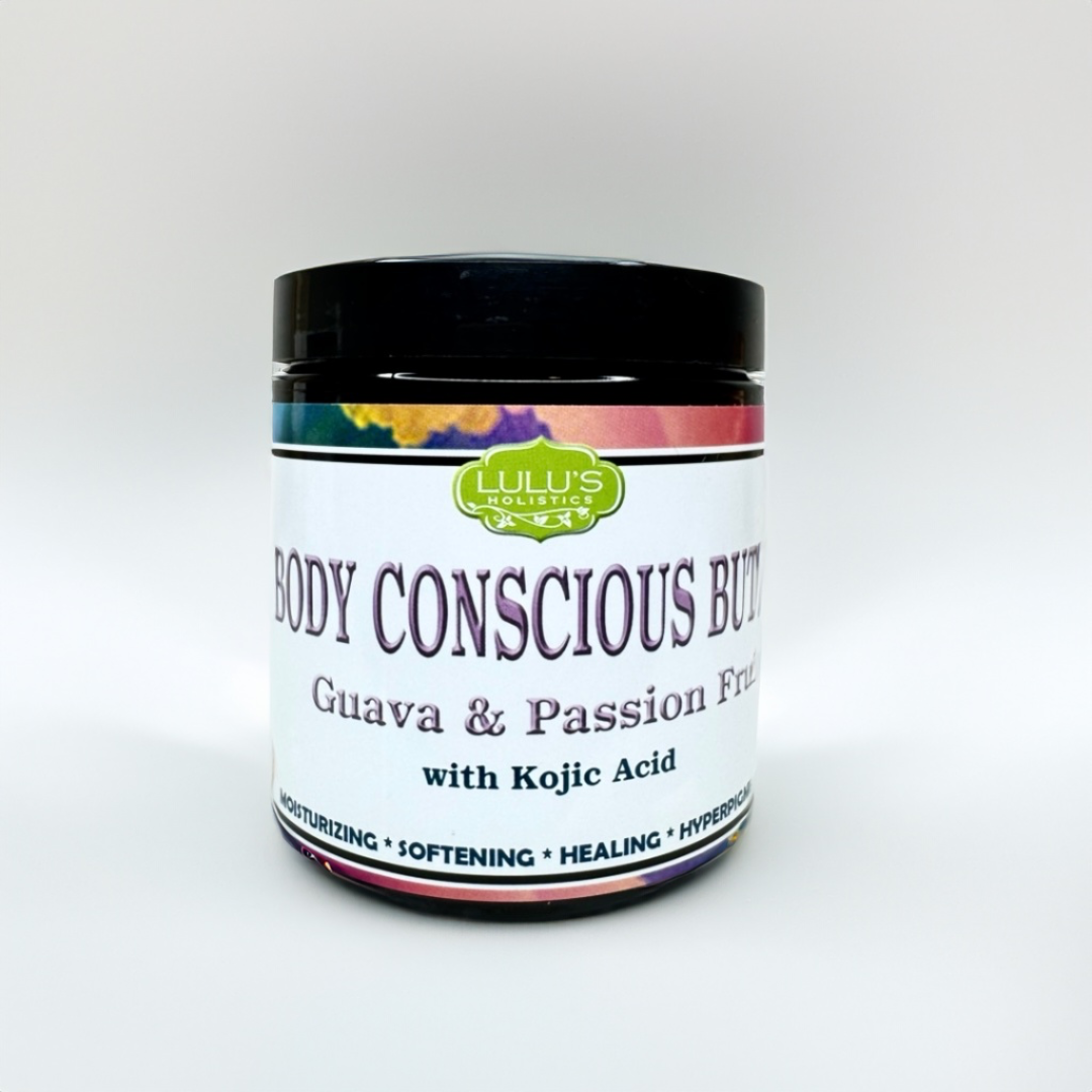 Guava Passion Fruit & Kojic Acid Body Conscious Butter | Lulu's Holistics