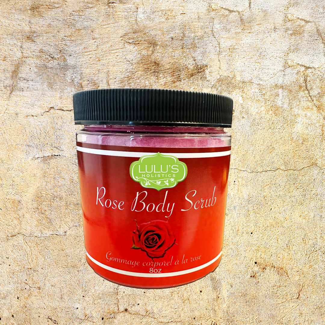 Rose Body Scrub | Lulu's Holistics