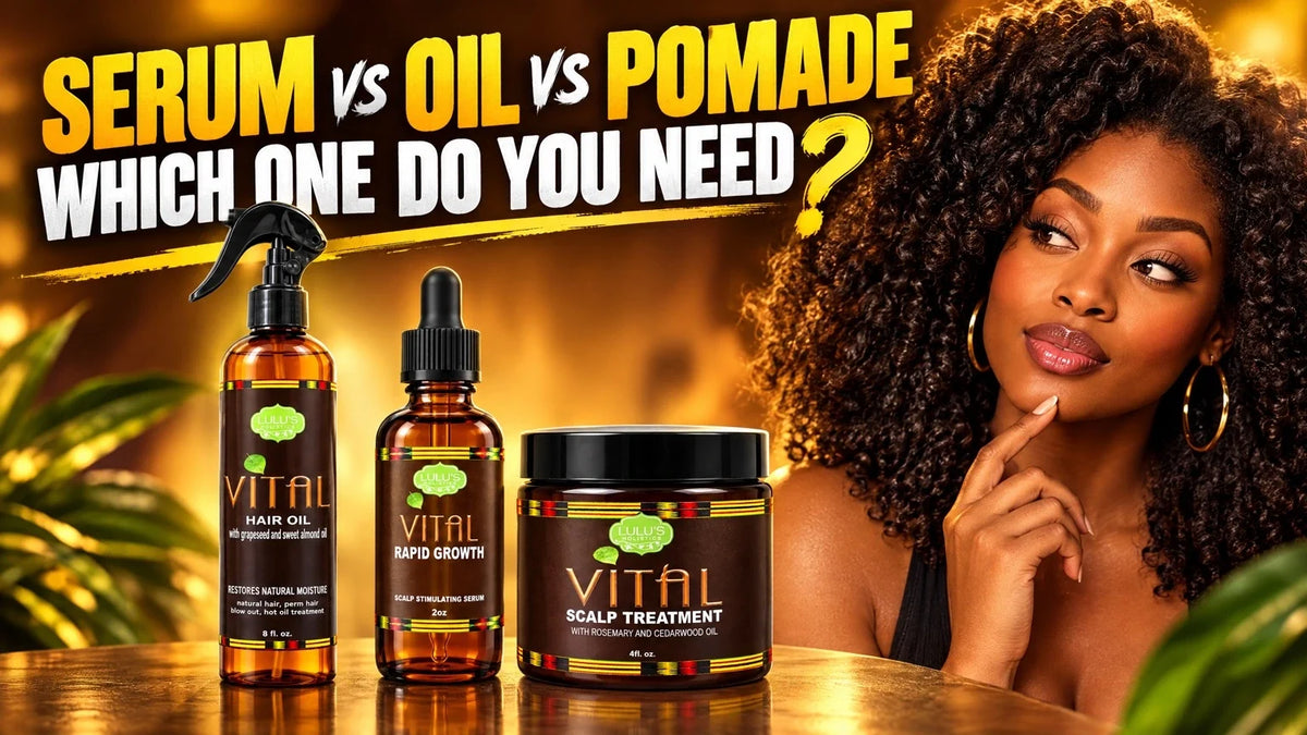Scalp Serum vs. Hair Oil vs. Pomade: Which One Do You Actually Need?