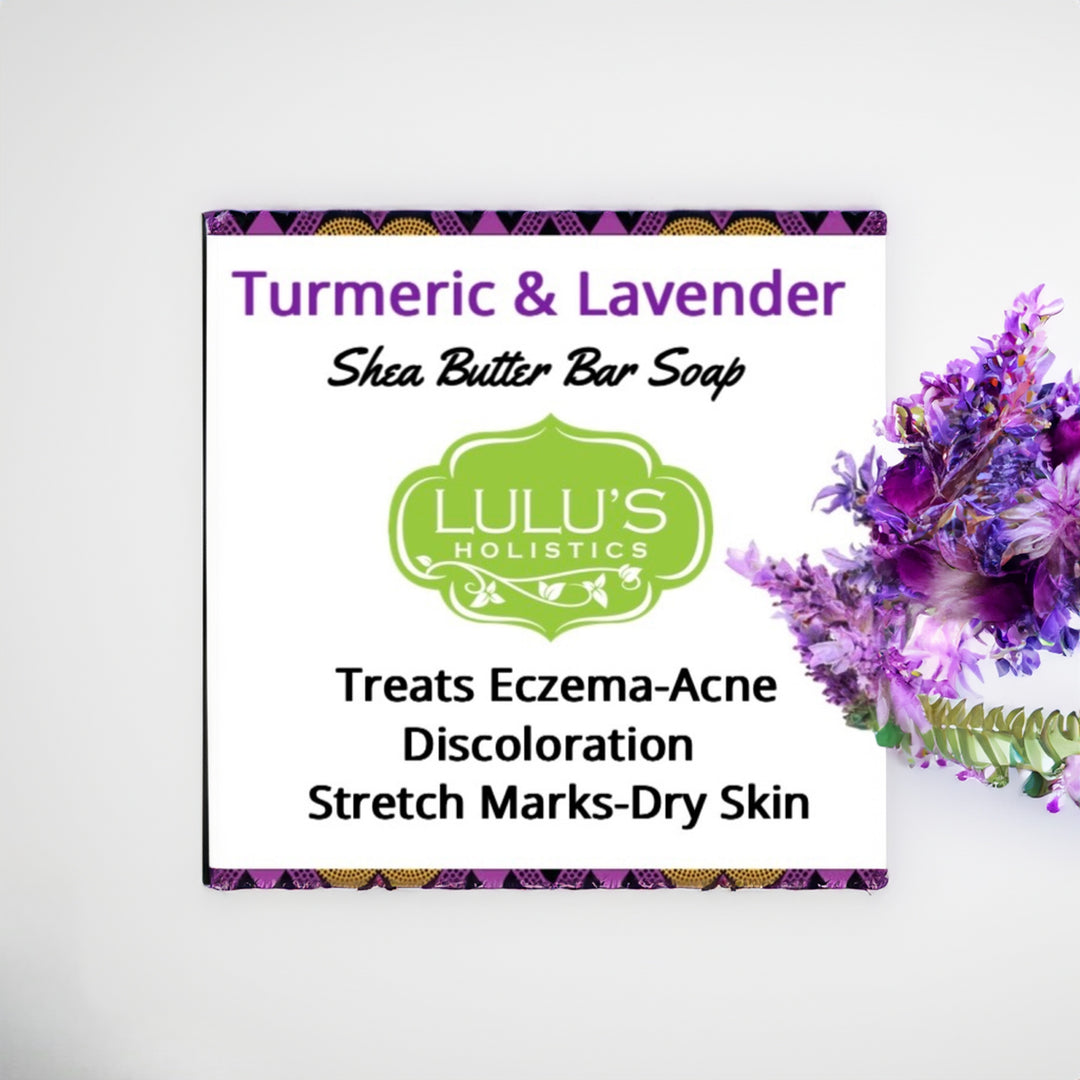 Turmeric & Lavender Shea Butter Bar Soap
