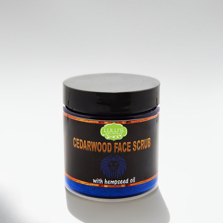 Cedar-Wood Face Scrub - Lulu's Holistics