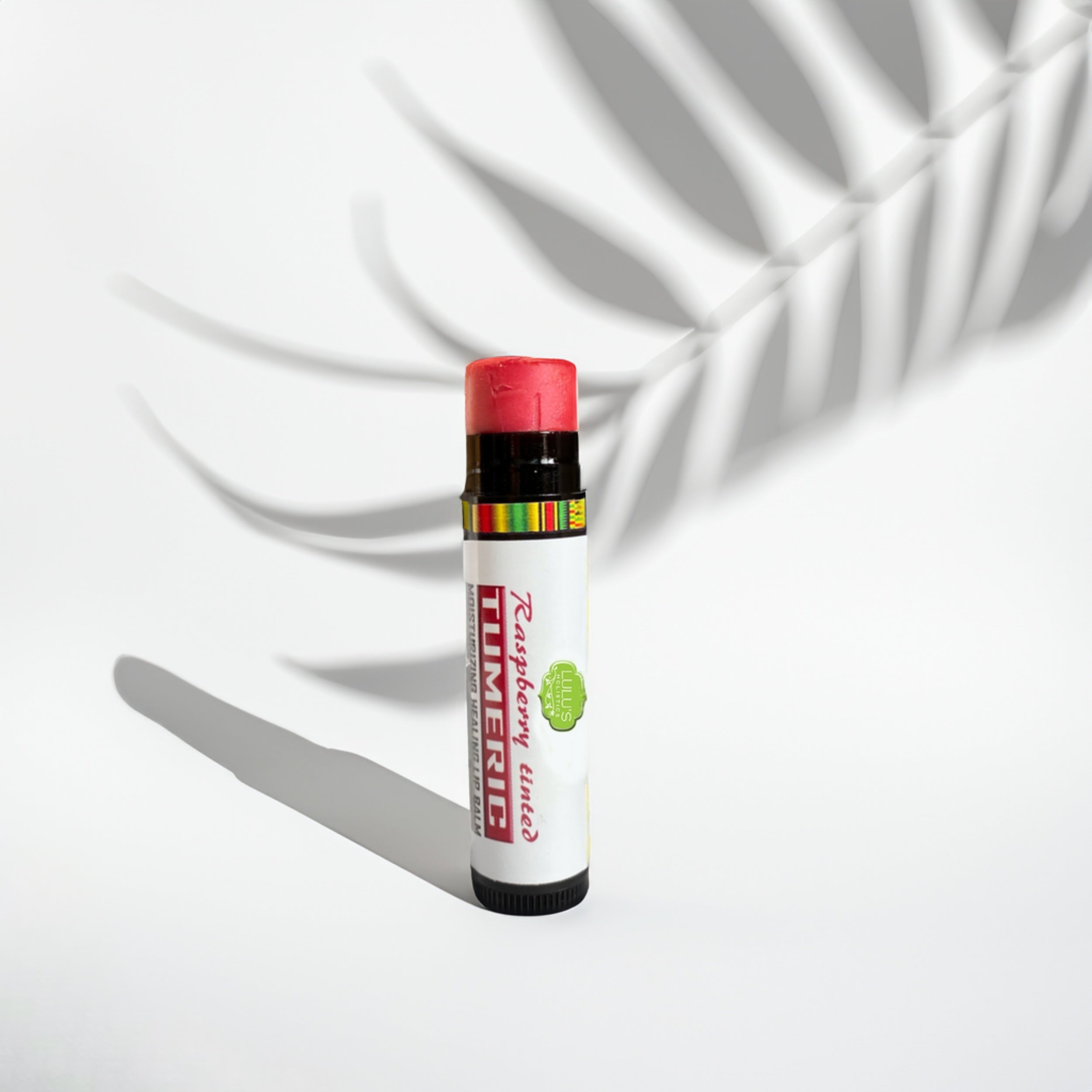 Kurkuma aufhellendes Lippenbalsam-Set – für dunkle, trockene Lippen (Natur, Kupfer, Himbeere)