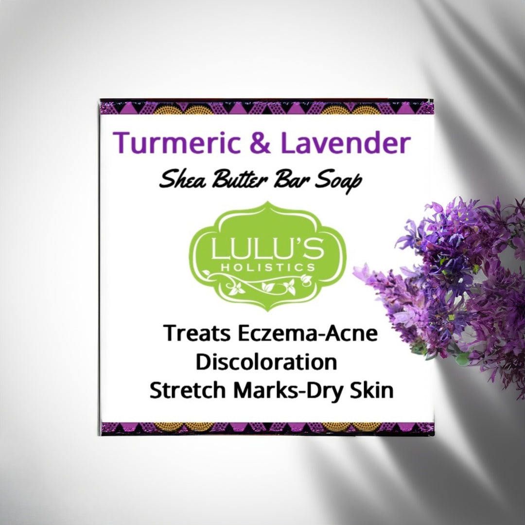 Turmeric & Lavender Shea Butter Bar Soap
