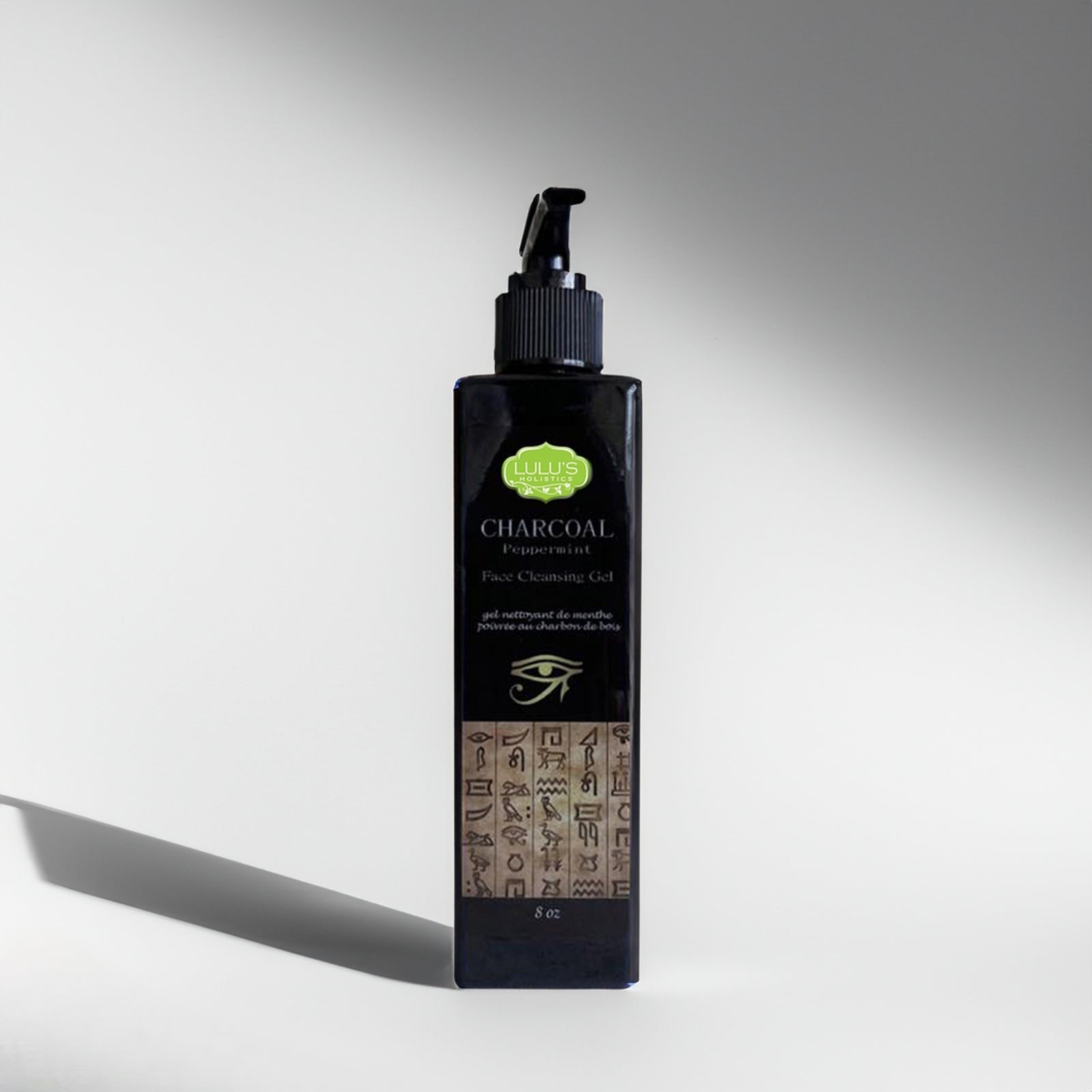 Charcoal Peppermint Face Cleansing Gel - Lulu's Holistics