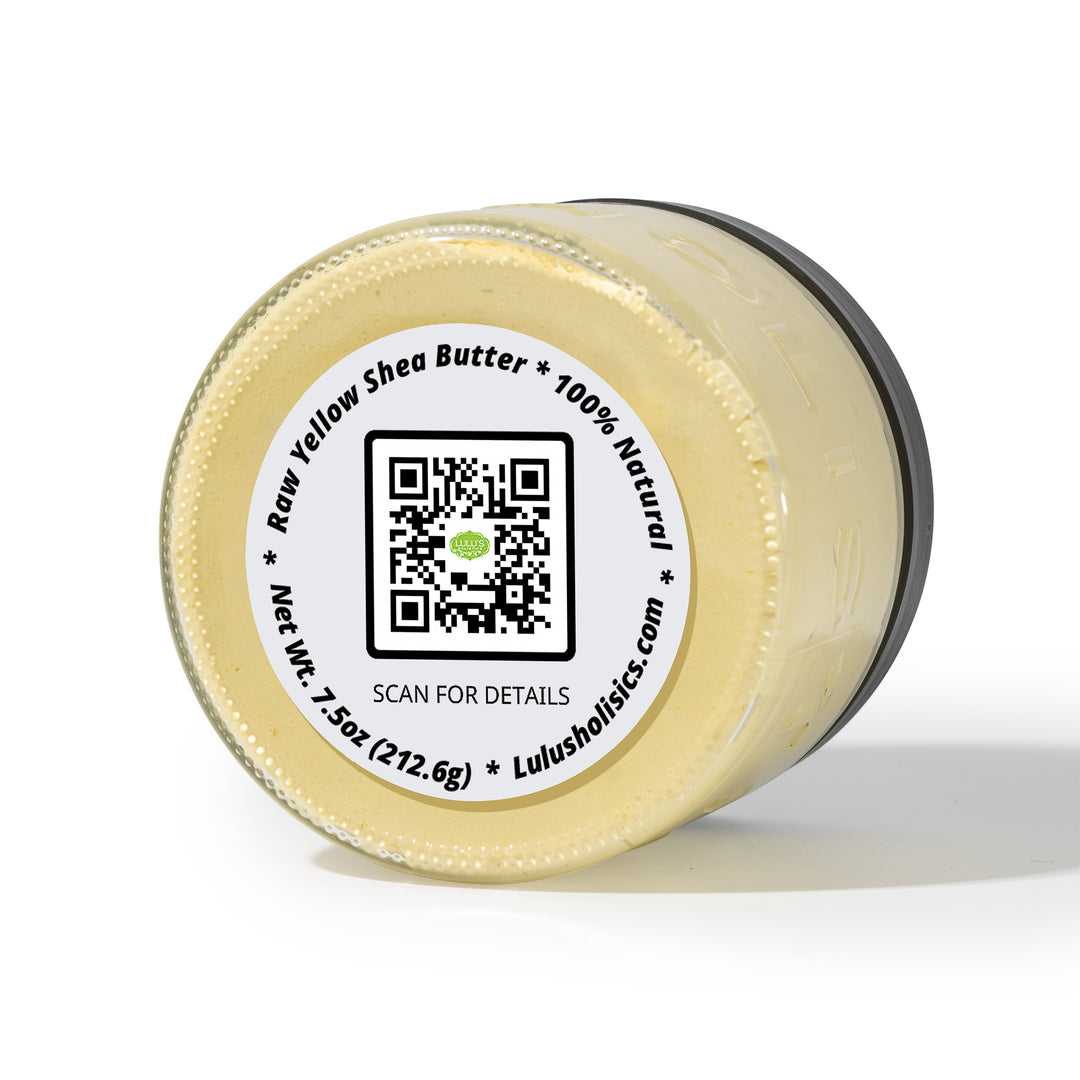 100% Raw African Unrefined Yellow Shea Butter – Pure, Natural Moisture