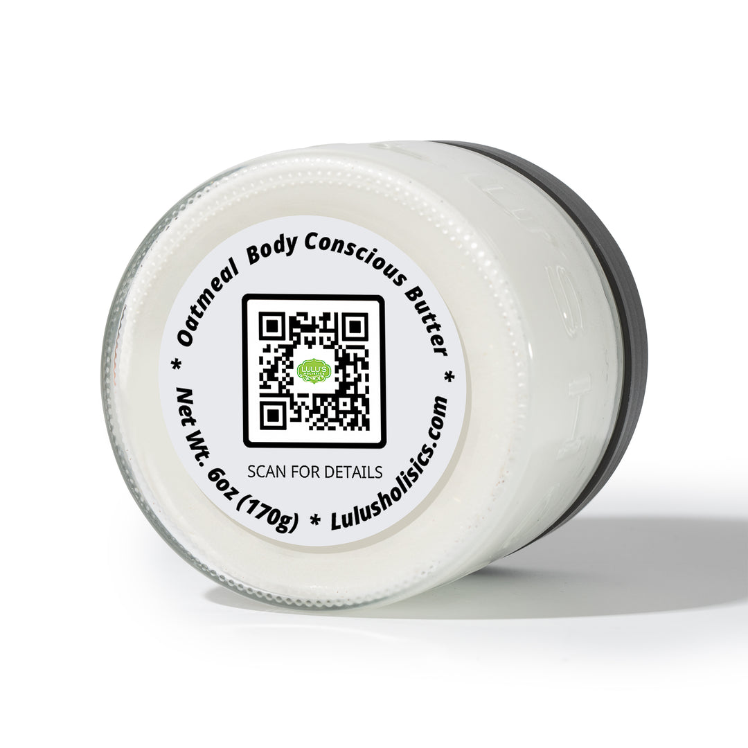 Oatmeal & Honey Whipped Mango Body Butter – Non-Greasy, Gentle Hydration