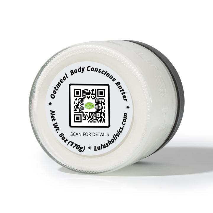 Oatmeal & Honey Whipped Mango Body Butter – Non-Greasy, Gentle Hydration