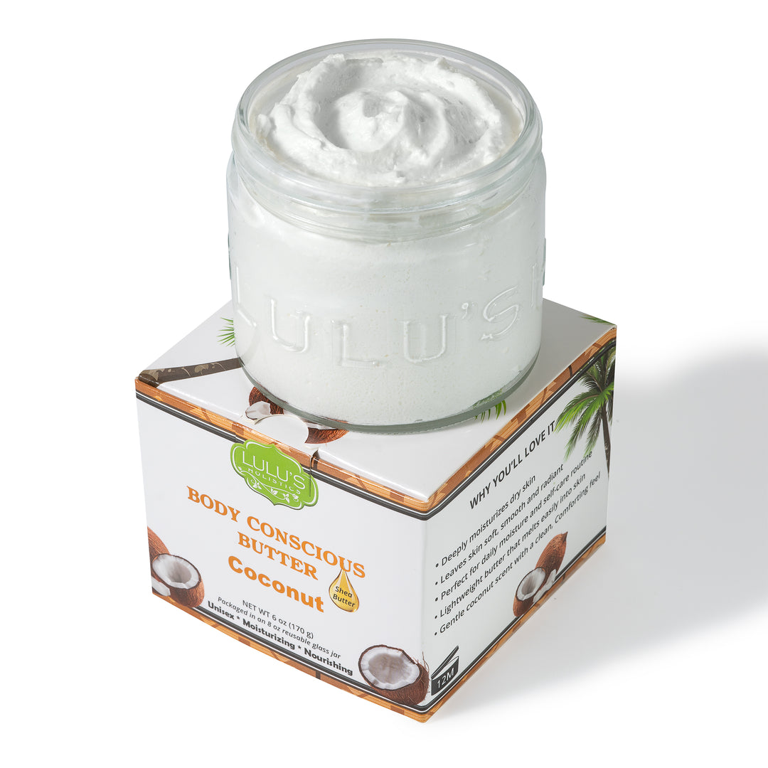 Coconut Whipped Body Butter – Deep Moisture & Soft Skin
