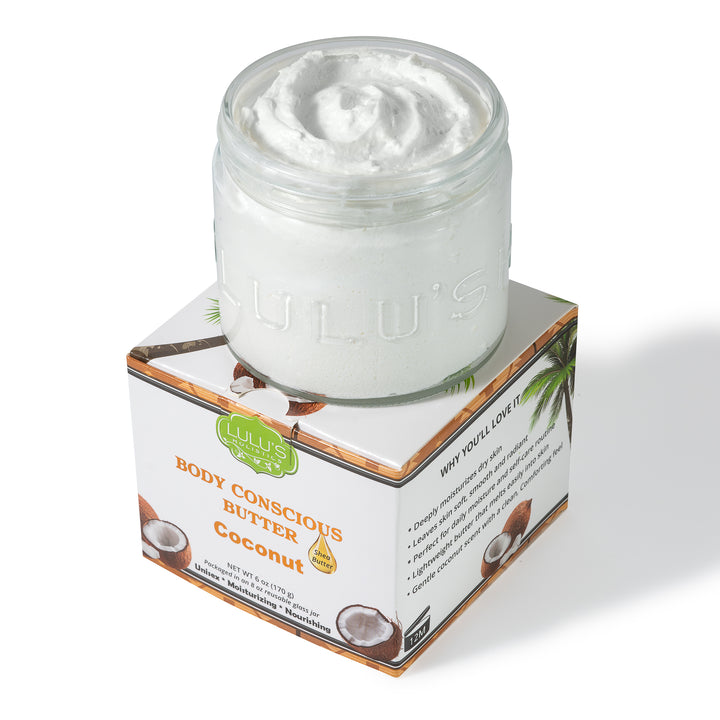 Coconut Whipped Body Butter – Deep Moisture & Soft Skin