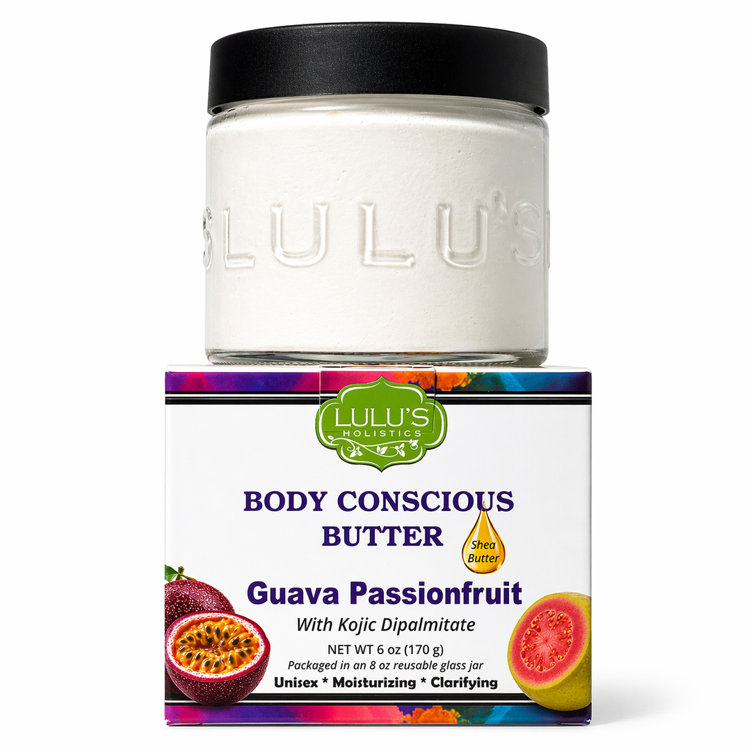 Guava Passionfruit Kojic Whipped  Shea Body Butter – Uneven Looking Skin