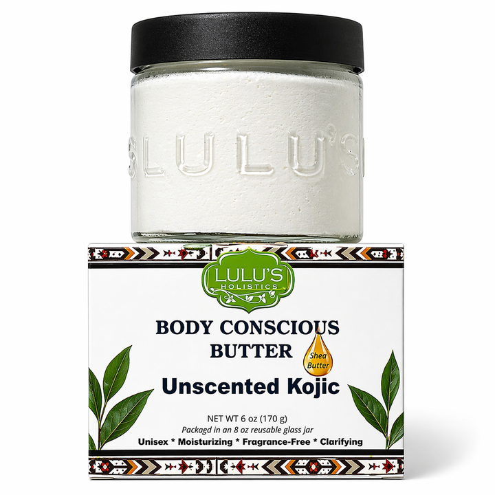 Unscented Kojic Whipped Body Butter – Smooth, Even-Looking Skin