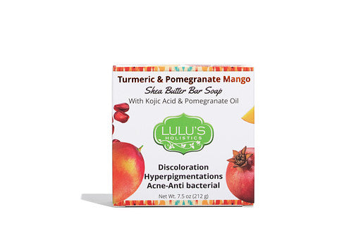 Turmeric Pomegranate Mango & Kojic Acid Shea Butter Soap