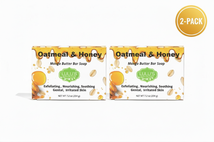 Oatmeal & Honey Mango Butter Bar Soap – Soft Exfoliating Cleanse