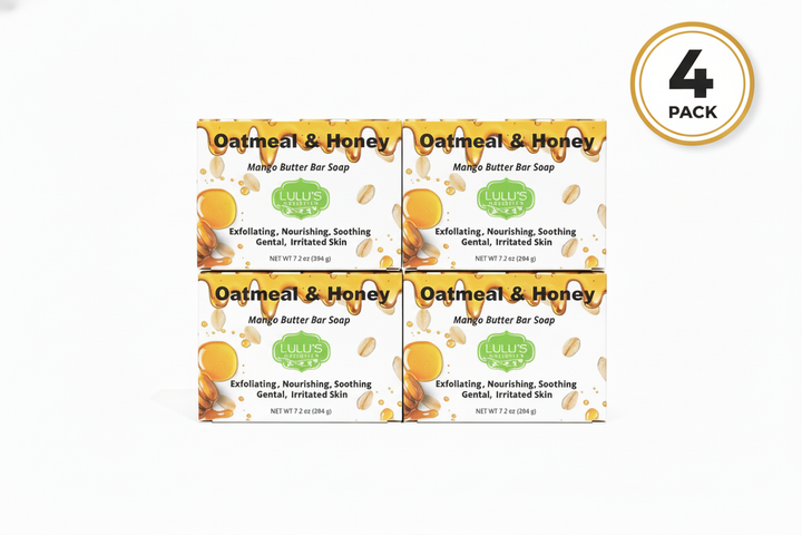 Oatmeal & Honey Mango Butter Bar Soap – Soft Exfoliating Cleanse