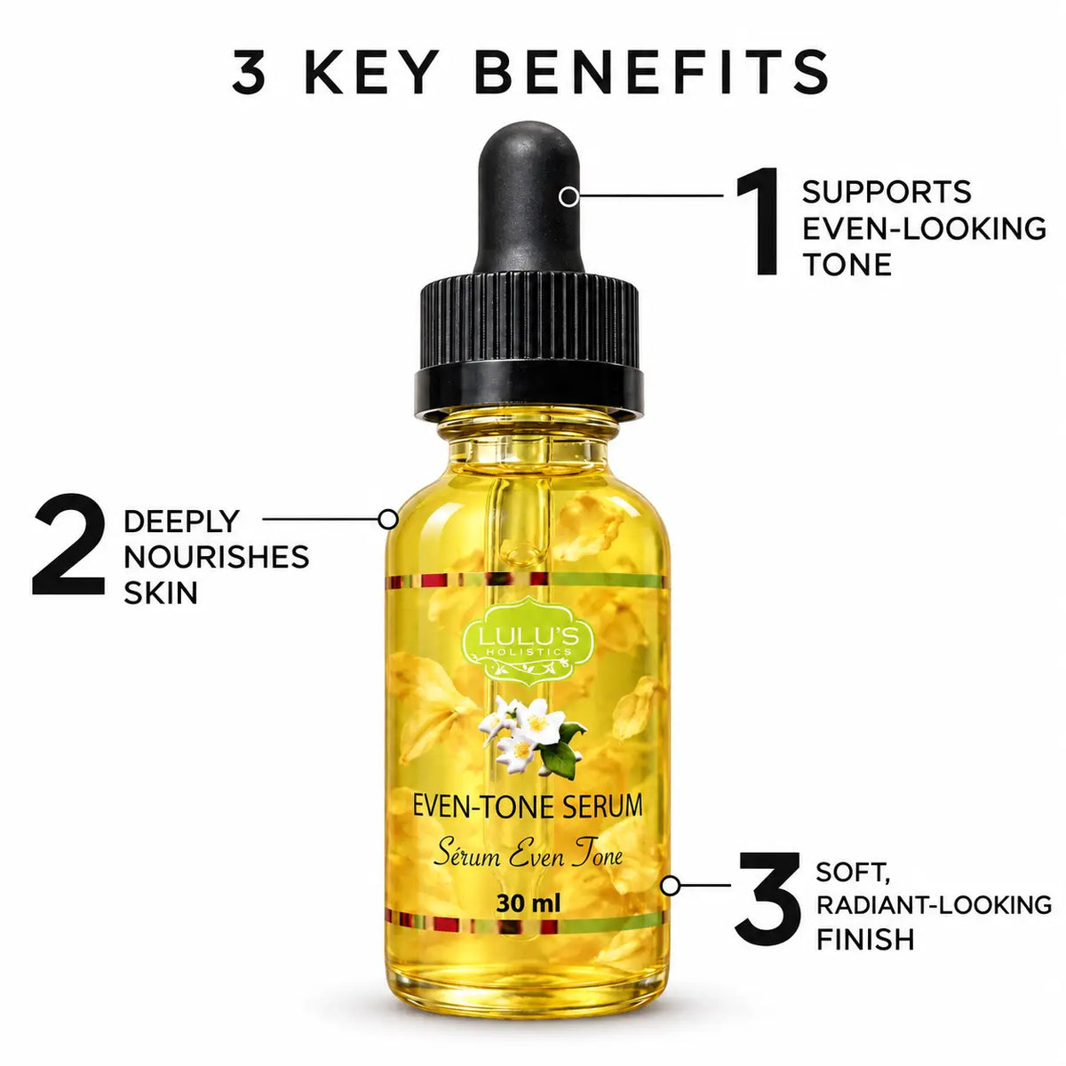 Even-Tone Serum – Aufhellendes Kurkuma- & Argan-Gesichtsöl