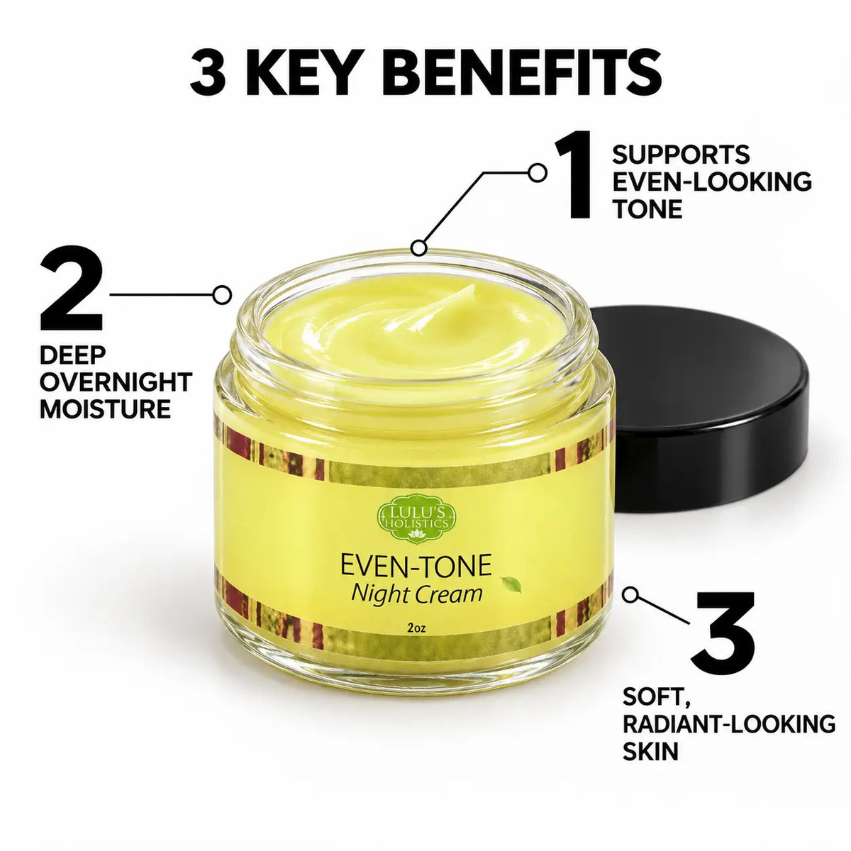 Even-Tone Nachtcreme – Korrektur von Pigmentflecken und ungleichmäßigem Hautton