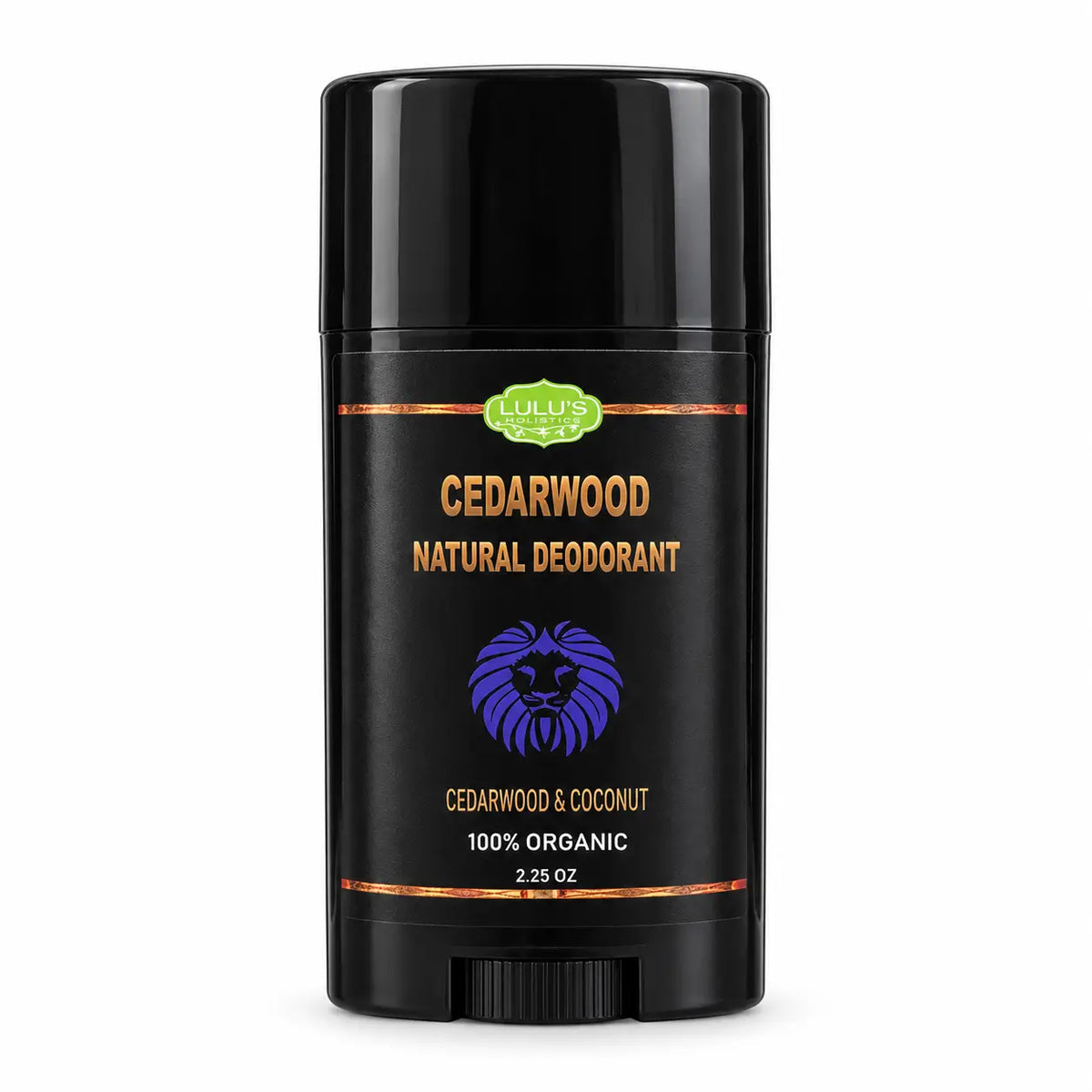 Lulu's Holistics Cedarwood & Coconut Aluminum-Free Natural Deodorant (2.25oz)