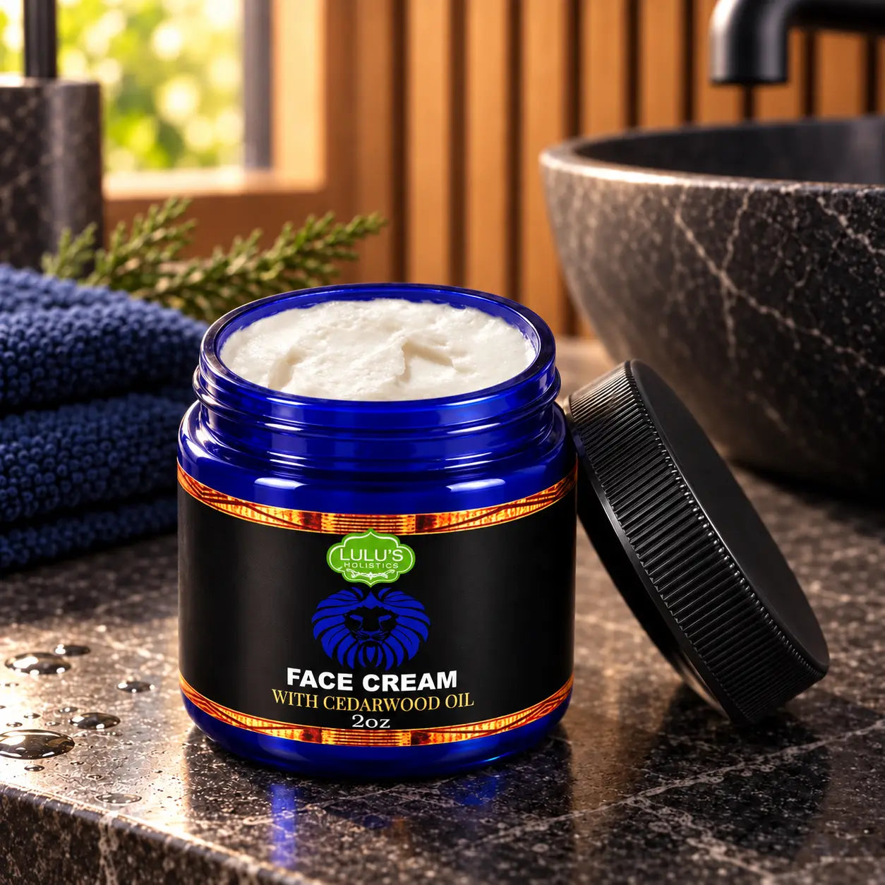 Cedarwood Face Cream – Hydrating Men’s Moisturizer