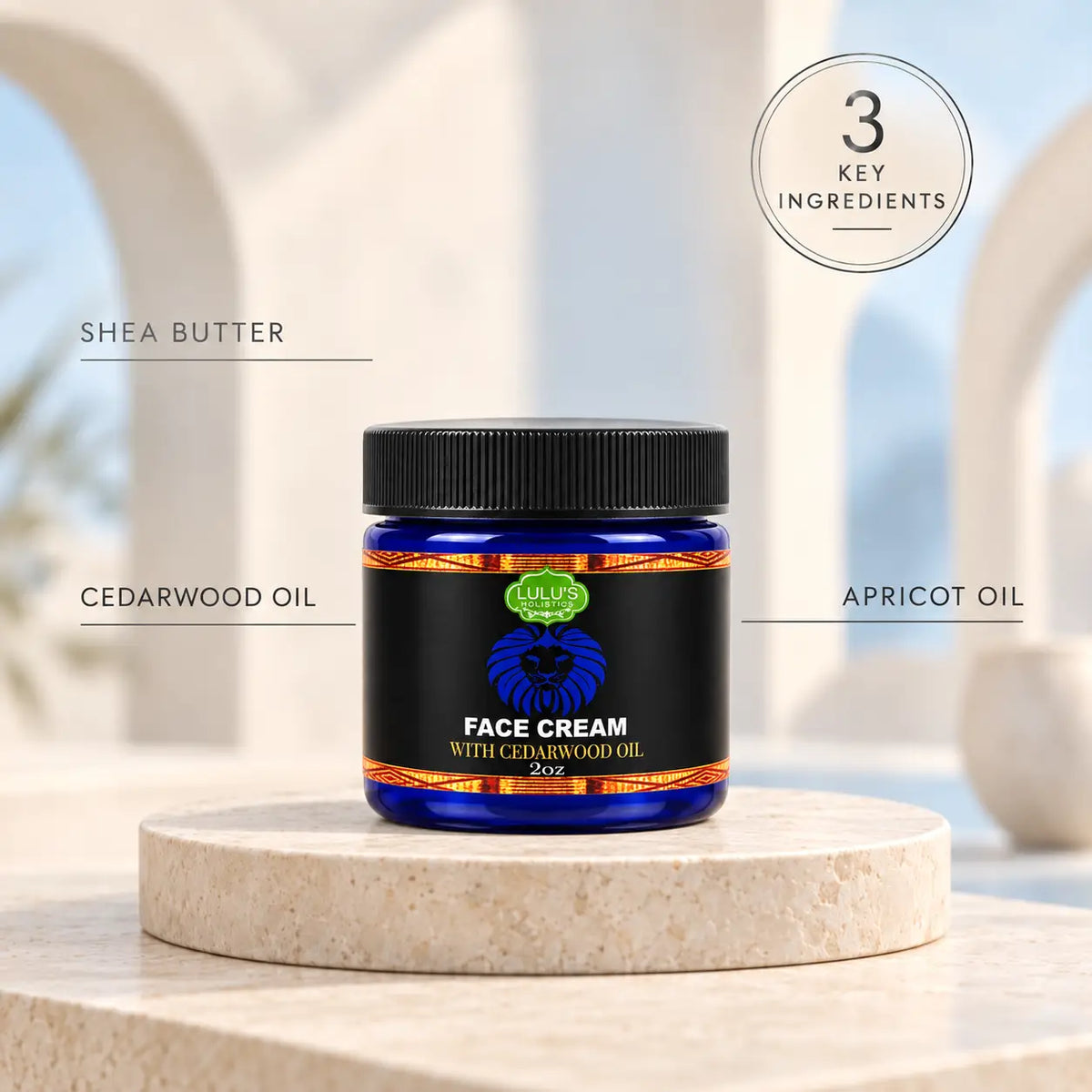 Cedarwood Face Cream – Hydrating Men’s Moisturizer