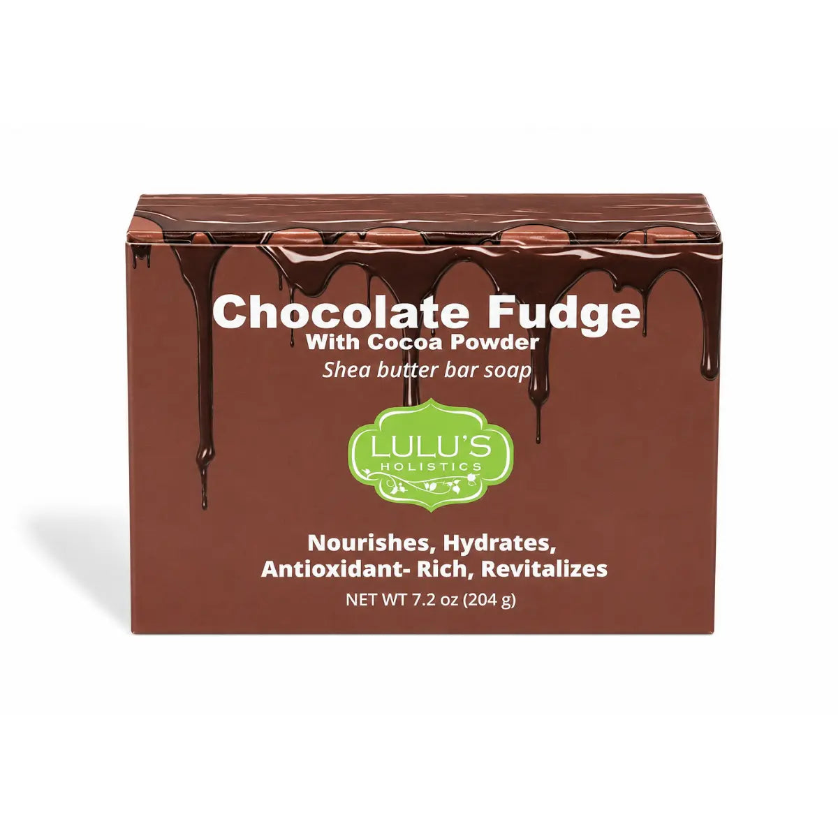 Schokoladen-Fudge-Kakao-Sheabutter-Seifenstück – Reichhaltige, pflegende Reinigung