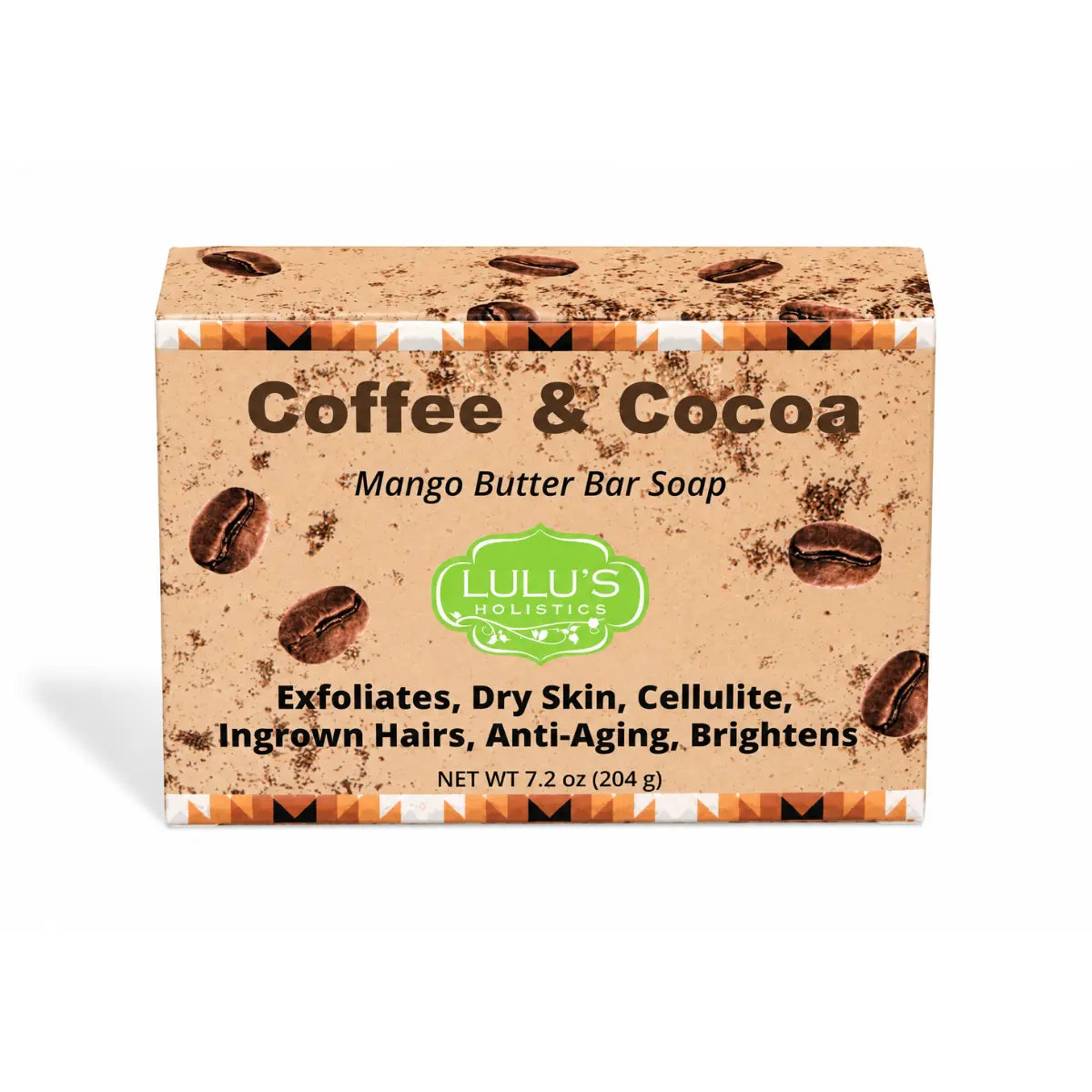 Kaffee & Kakao Mangobutter-Seifenstück – Peeling-Reinigung