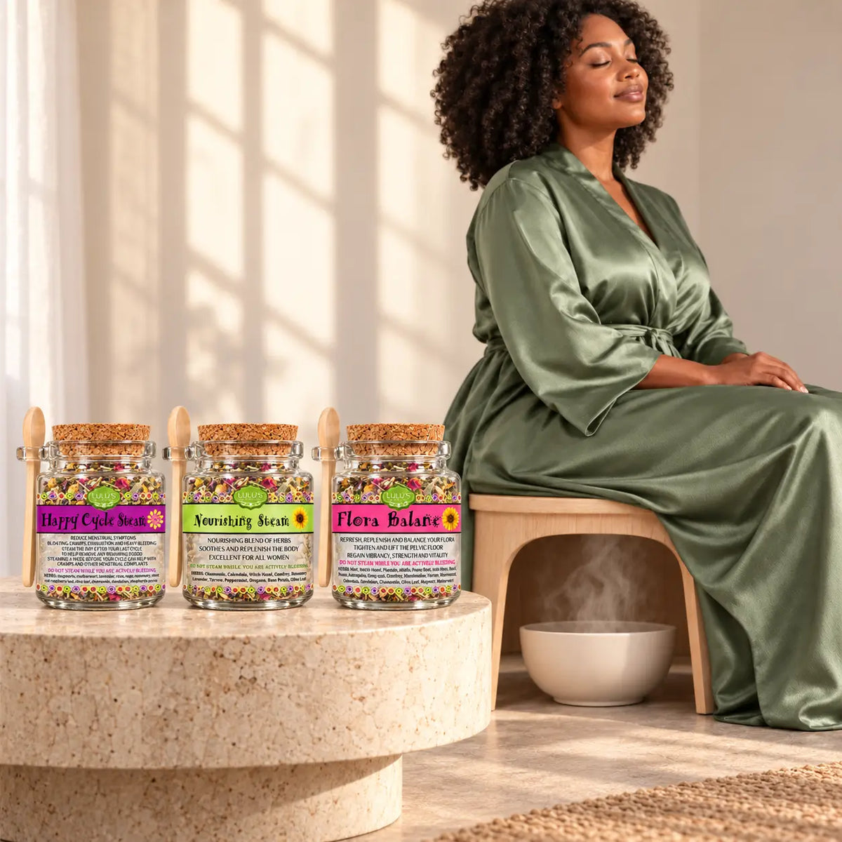 Lulu's Holistics Loose-Leaf Body Cleansing Herbal Infusion Variety Bundle (3-Pack)