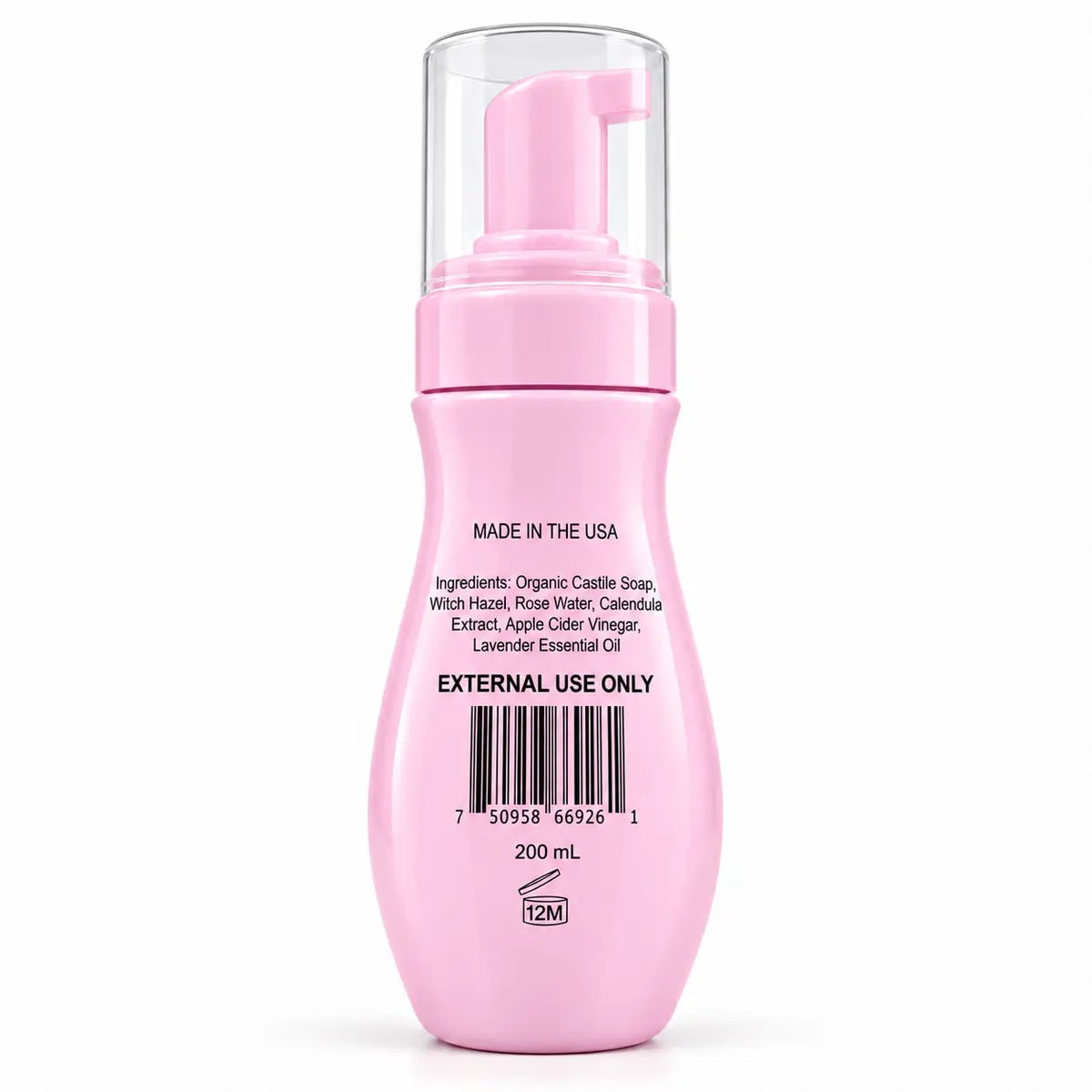 Lavender Yoni Foaming Cleanse – Gentle Botanical Wash