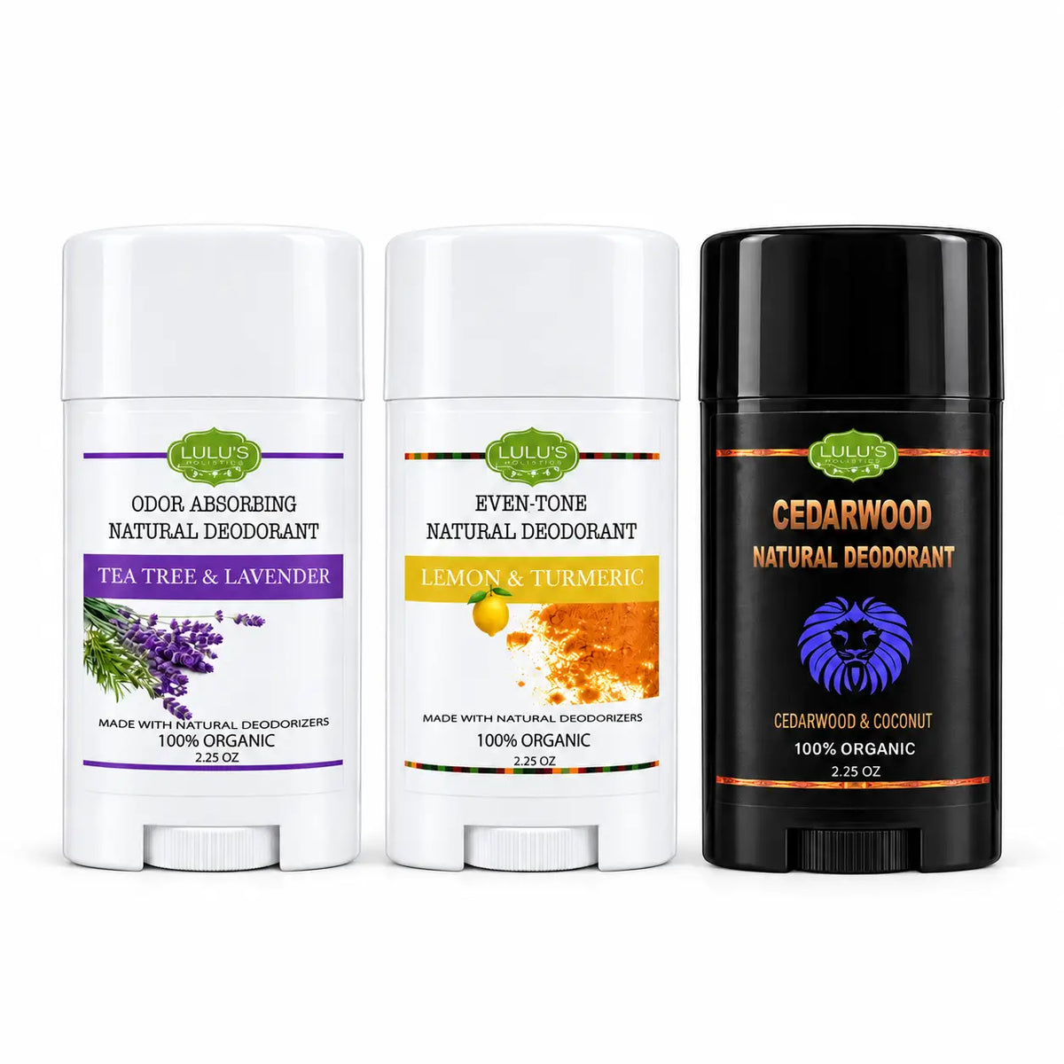 Achselpflege Deodorant Duo – Zitrone Kurkuma & Teebaum
