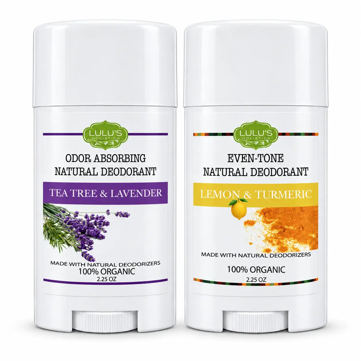 Achselpflege Deodorant Duo – Zitrone Kurkuma & Teebaum