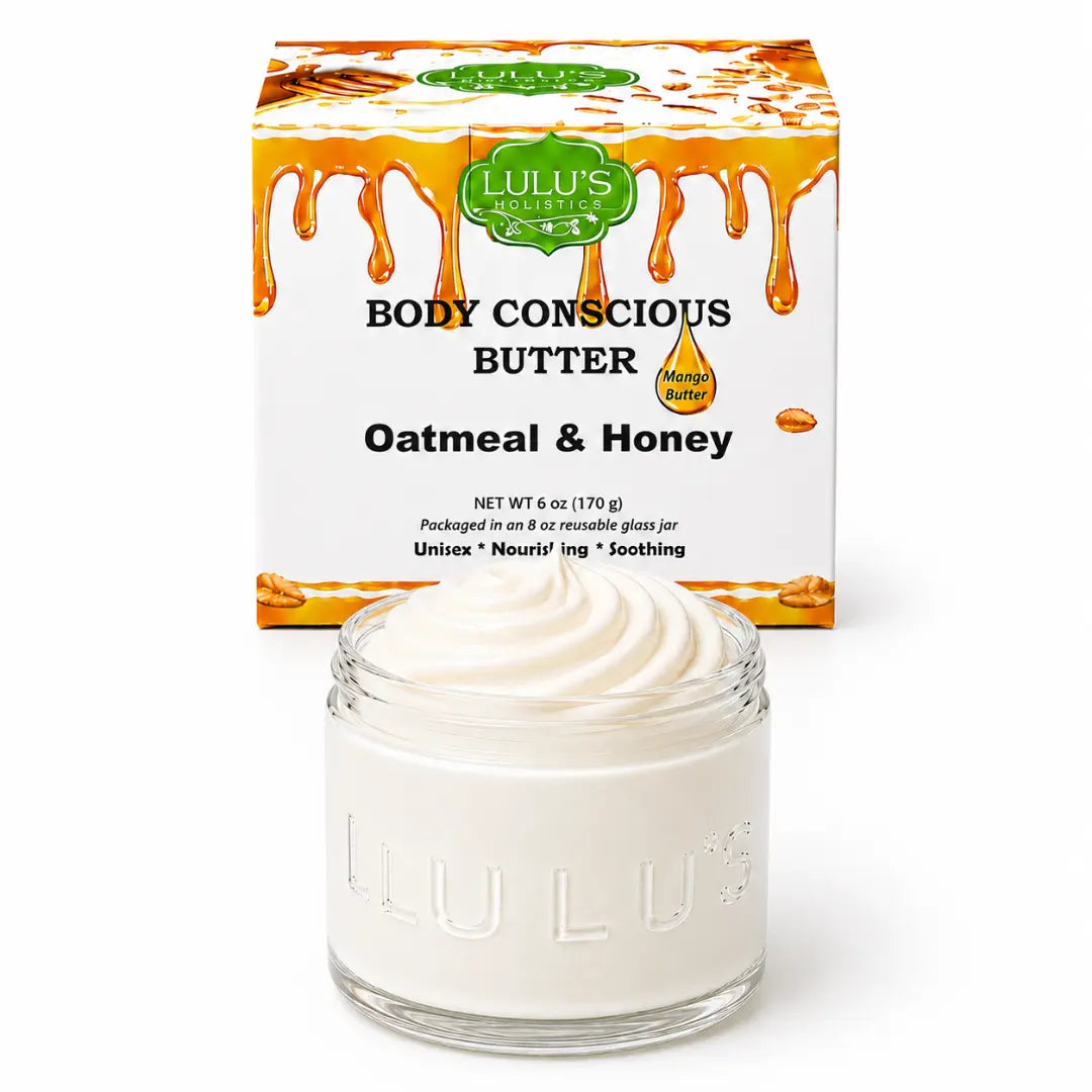 Haferflocken & Honig aufgeschlagene Mango Körperbutter – Nicht fettend, Sanfte Feuchtigkeitspflege