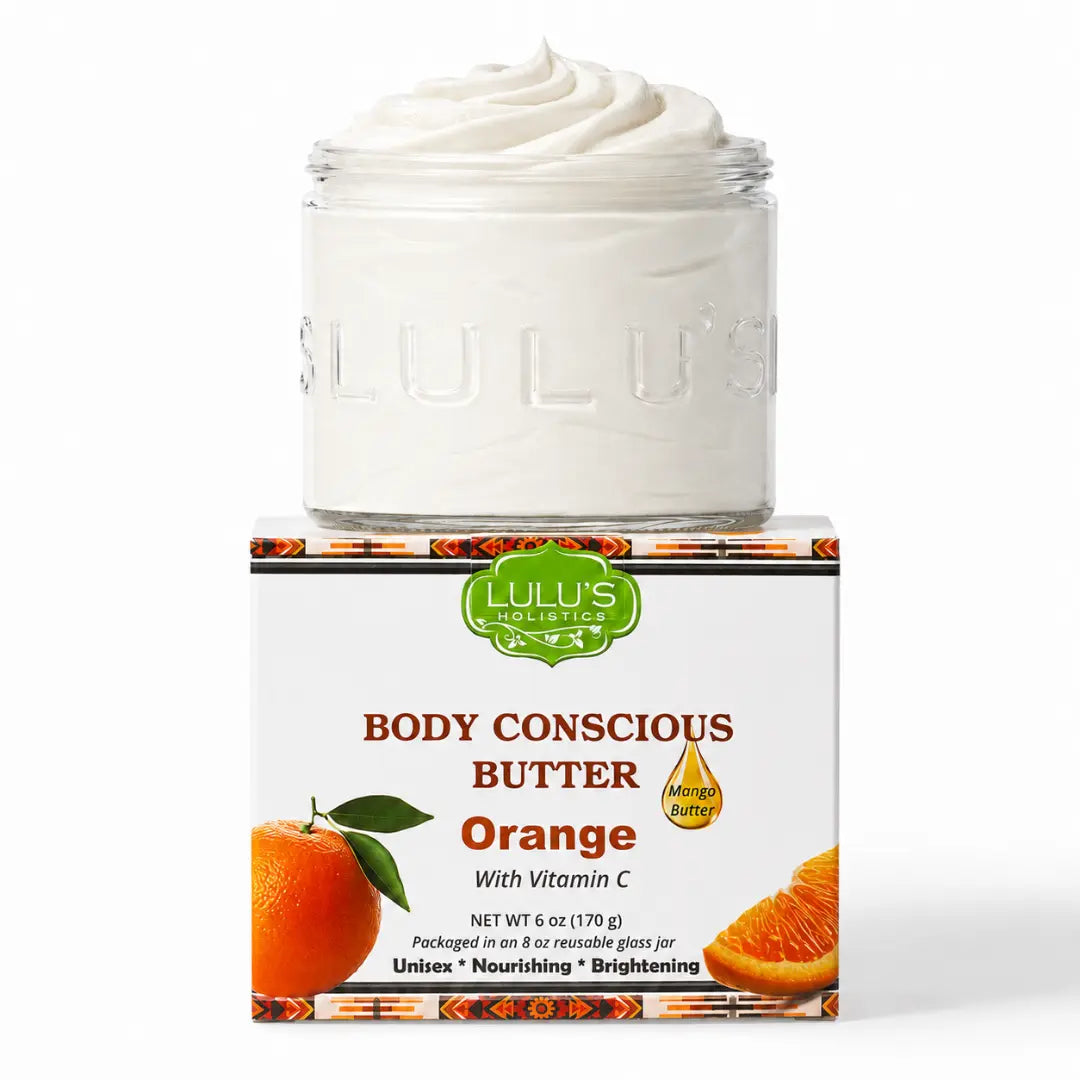 Orangen-Vitamin C aufgeschlagene Mango-Körperbutter – nicht fettend, strahlende Haut