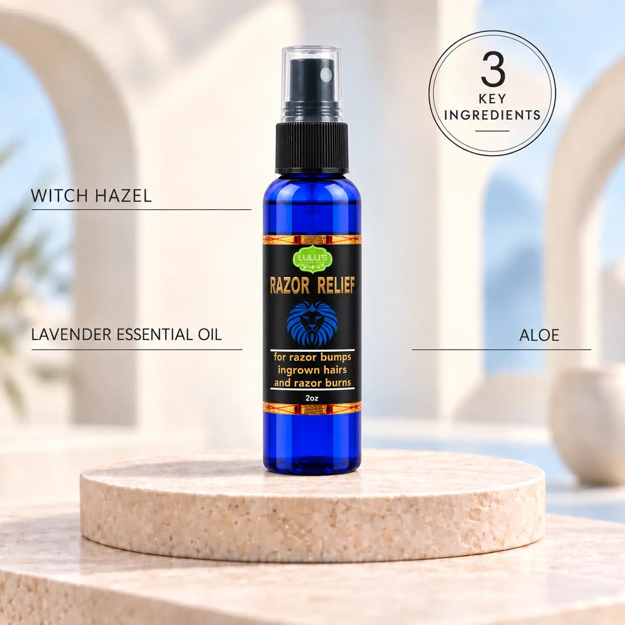 Razor Relief – Soothing Aftershave Treatment for Men