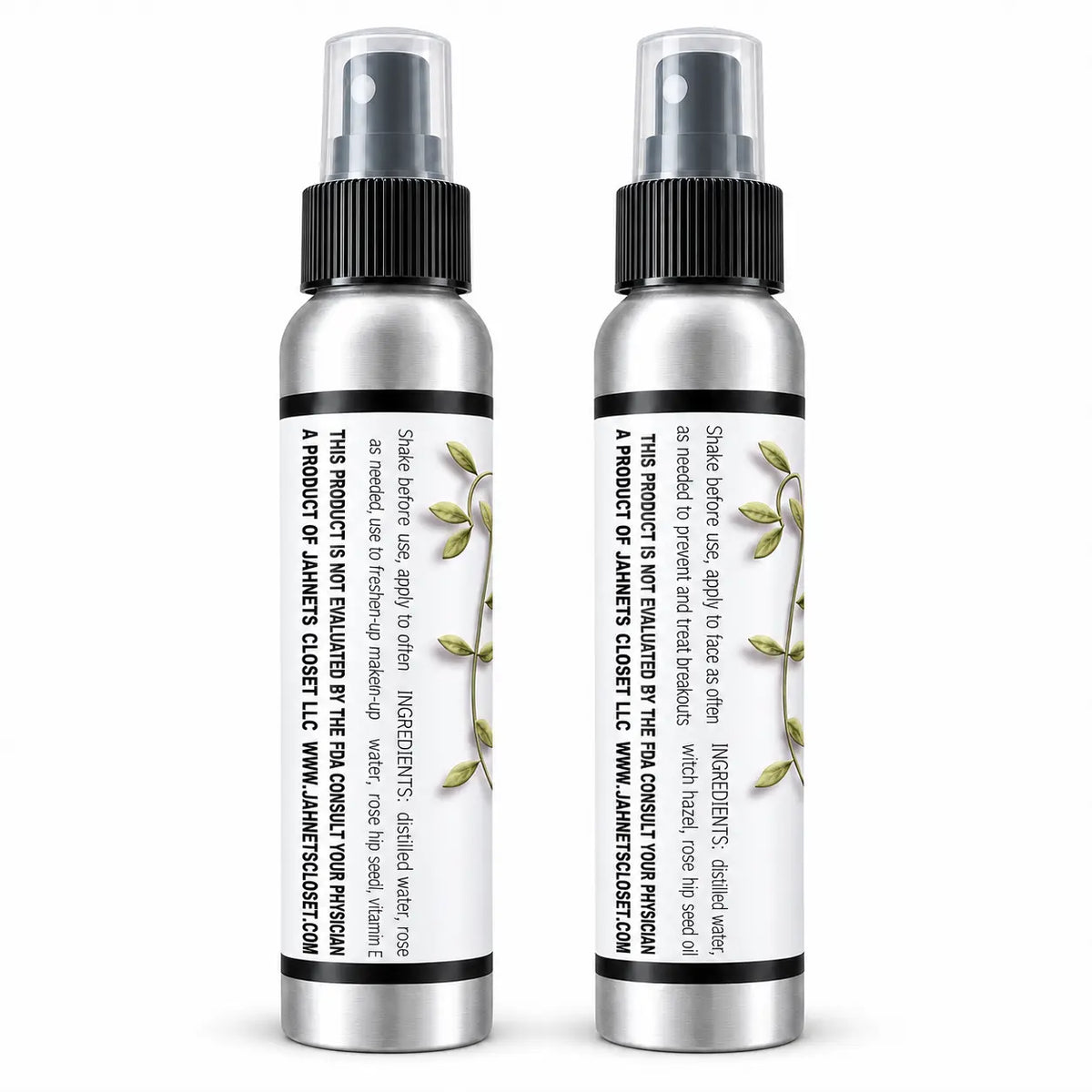Lulu's Holistics Clarifying & Nourishing Targeted Face Mist Complete 2-Piece Duo Set
