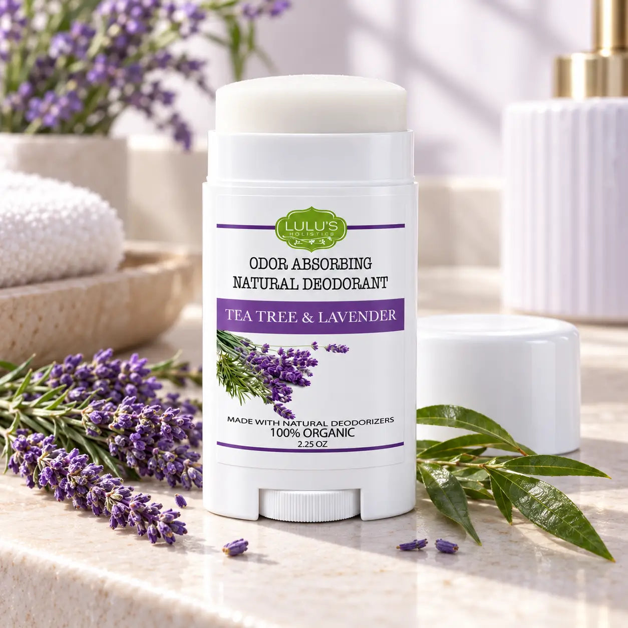 Teebaum & Lavendel Deodorant – Natürlicher Geruchsschutz
