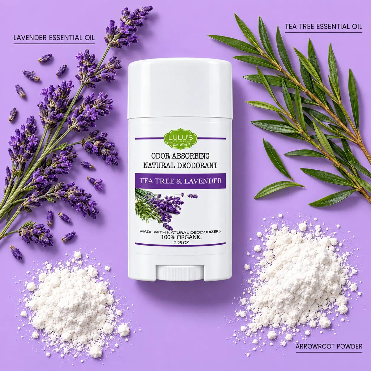 Teebaum & Lavendel Deodorant – Natürlicher Geruchsschutz