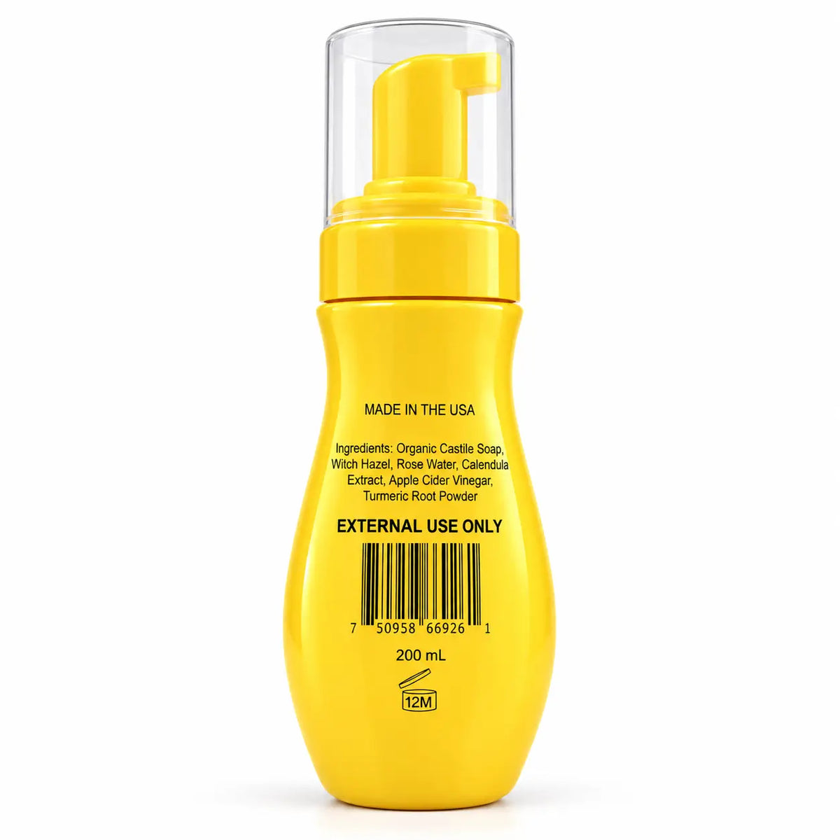 Turmeric Yoni Foaming Cleanse – Brightening Botanical Wash