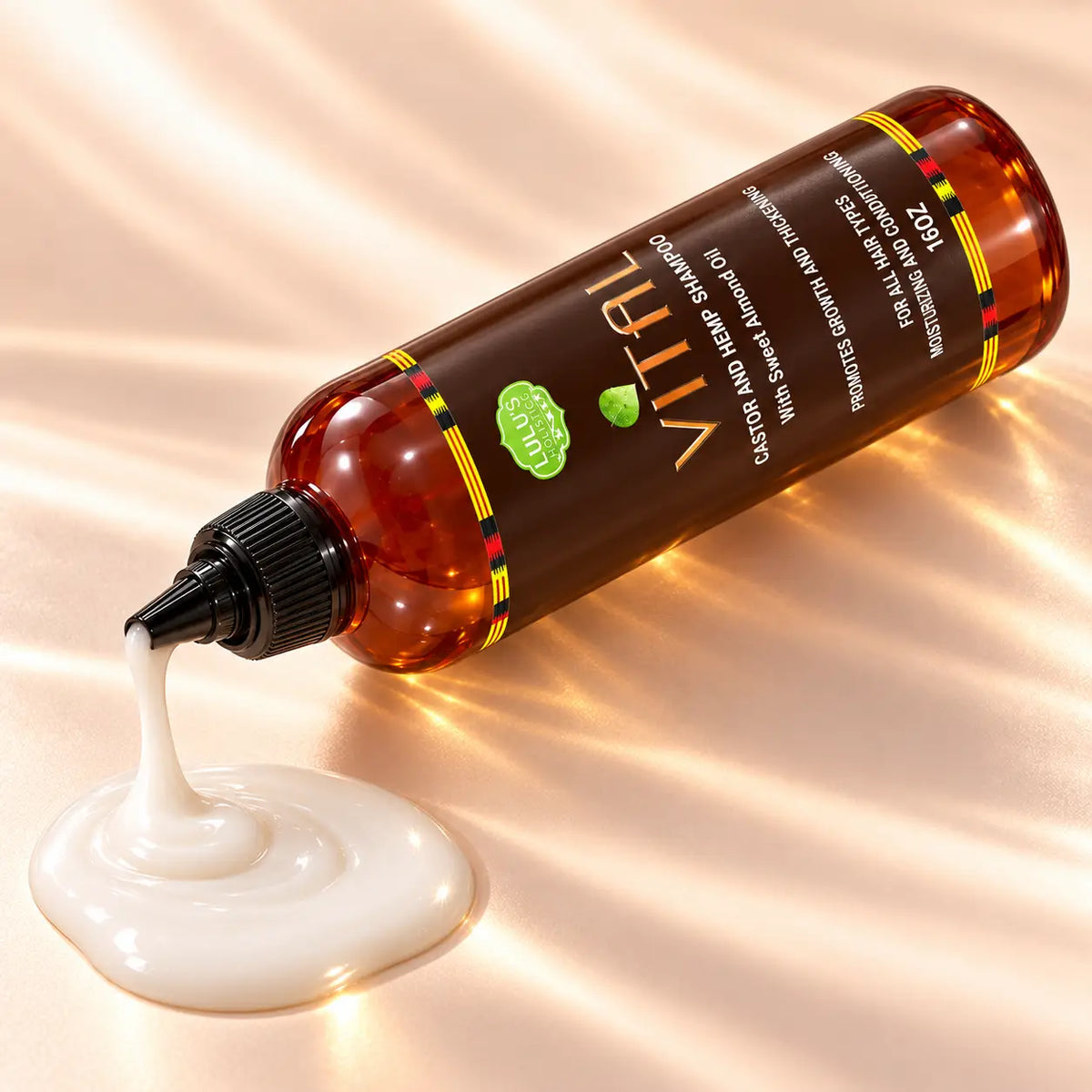 Vital Castor & Hemp Shampoo – Growth & Strength for Dry Scalp