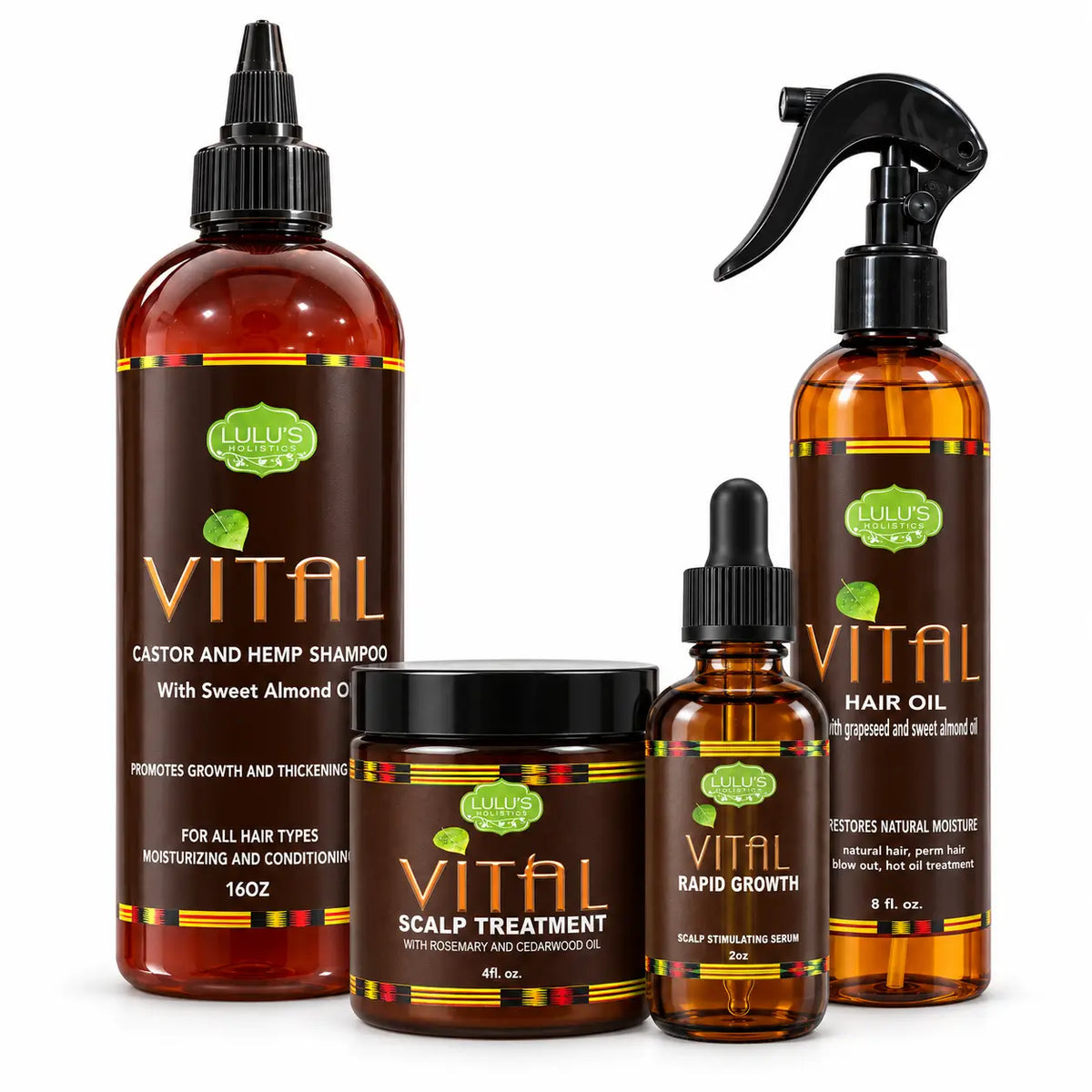 Vital Hair Combo – Set für Haarwachstum, -stärke und Kopfhautpflege