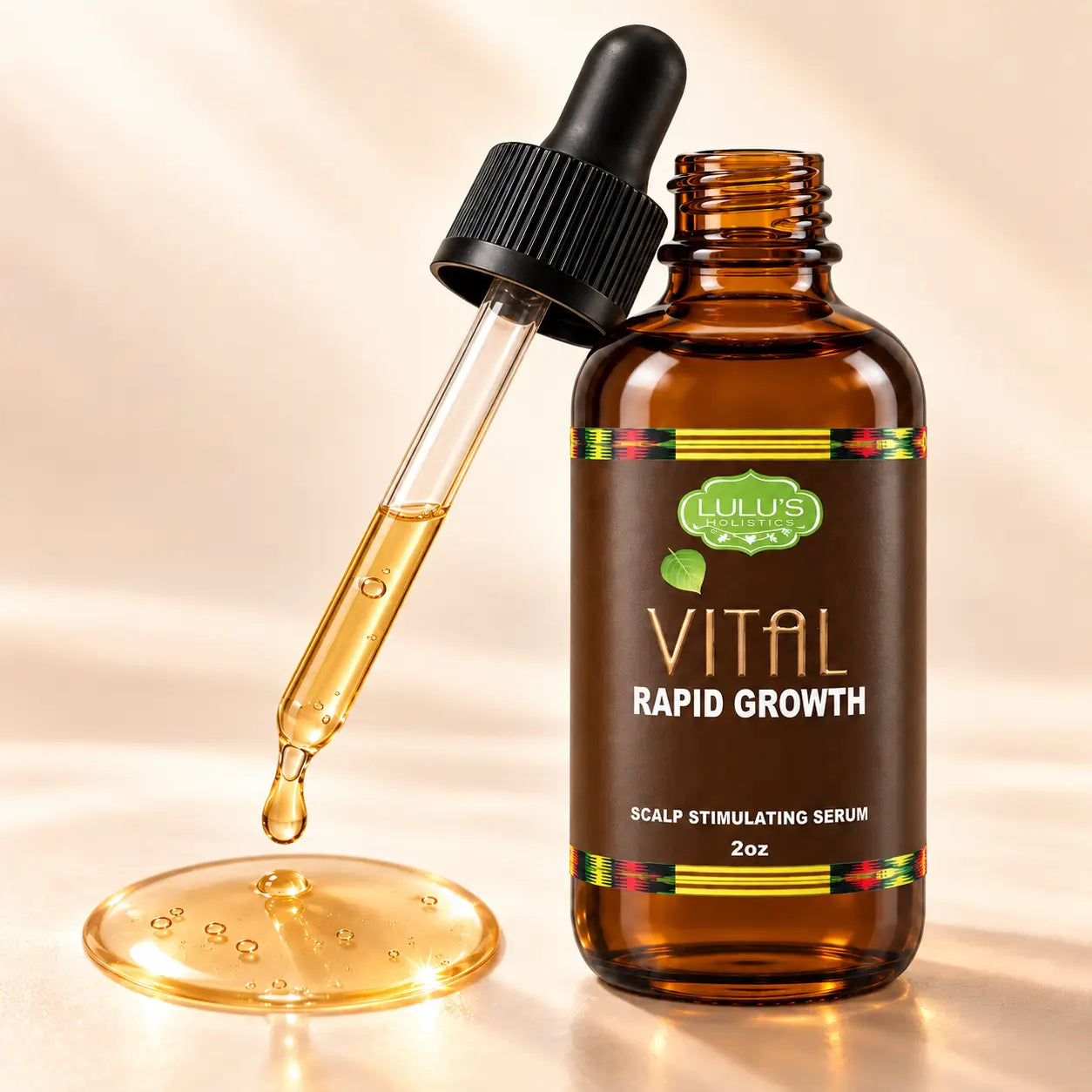 Vital Rapid Growth – Kräftigendes Serum für dünner werdendes Haar und Dreadlocks
