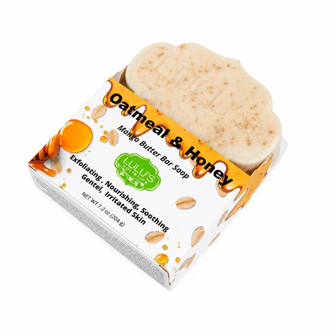 Hafer & Honig Mangobutter-Seifenstück – Sanft peelende Reinigung