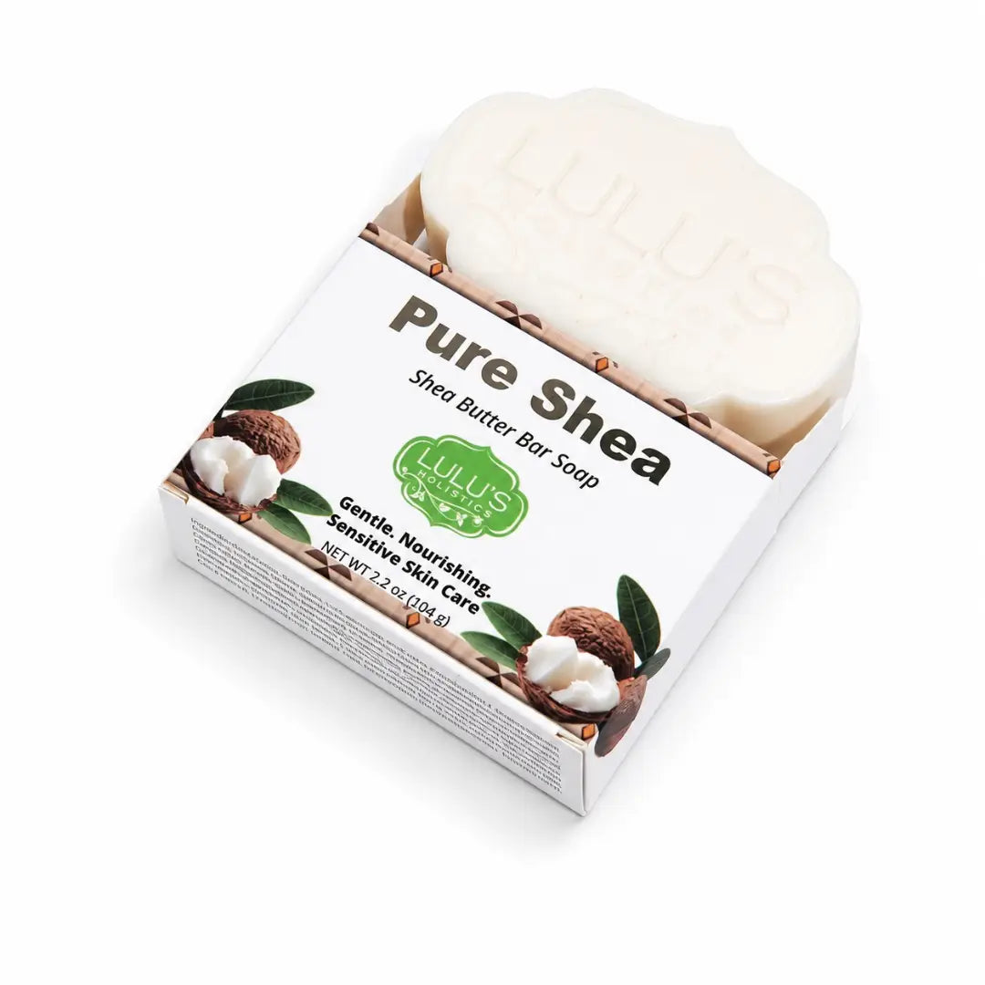 Pure Shea Butter Bar Soap – Fragrance-Free, Gentle & Moisturizing