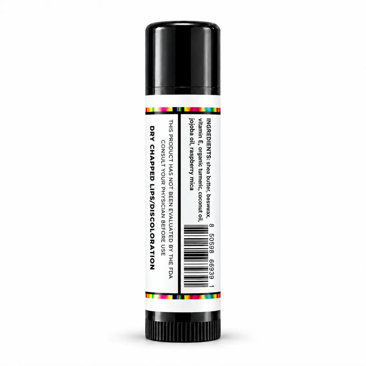 Lulu's Holistics Raspberry Tinted Turmeric Conditioning Lip Balm (0.15oz)
